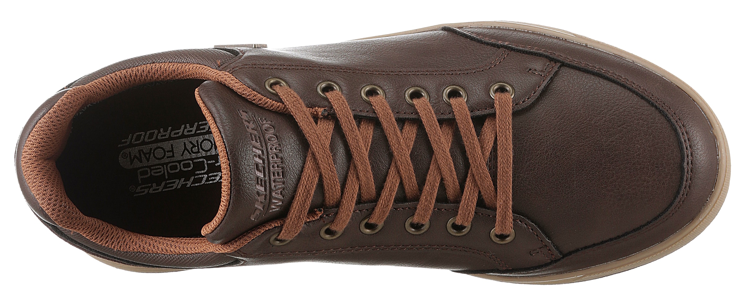 Skechers Sneakers »CAVELL-SPARKMAN«  , chaussure de loisirs, chaussure basse, chaussure à lacets en matériau déperlant