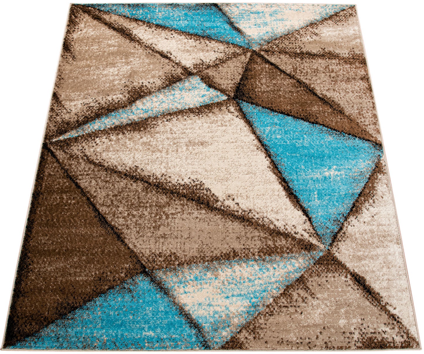 Image of Paco Home Teppich »Metro 164«, rechteckig, 8 mm Höhe, Kurzflor, modernes geometrisches Design, ideal Wohnzimmer & Schlafzimmer bei Ackermann Versand Schweiz