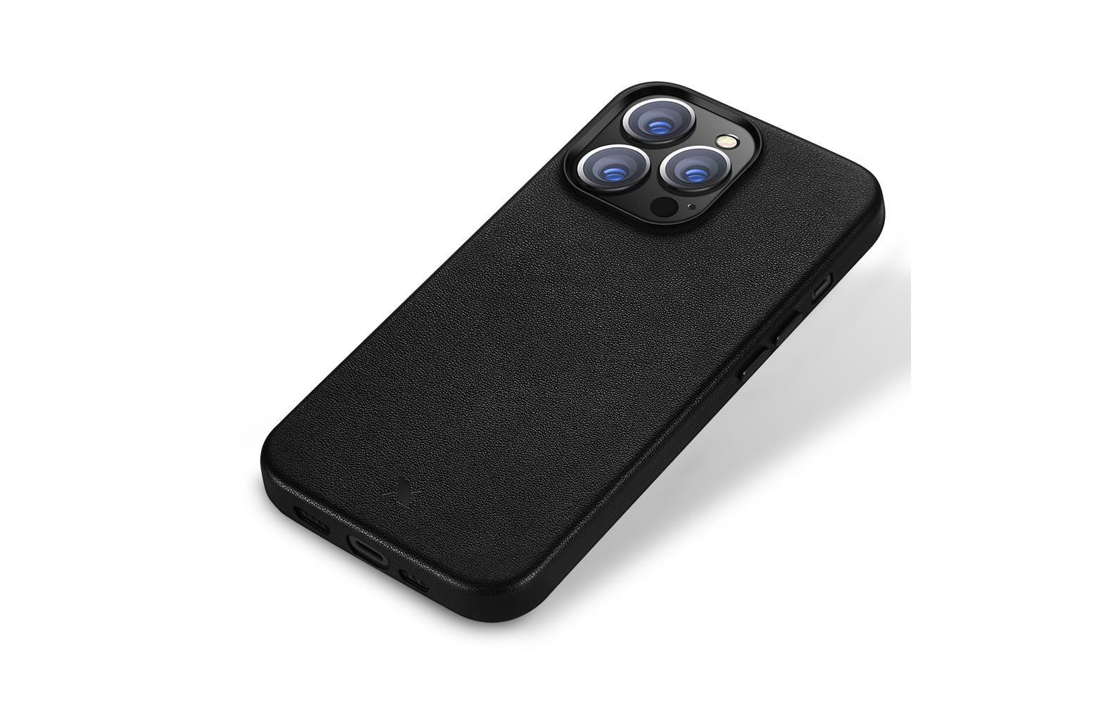nevox Smartphone-Hülle »StyleShell PRO MagSafe iPhone 15 Pro Schwarz«