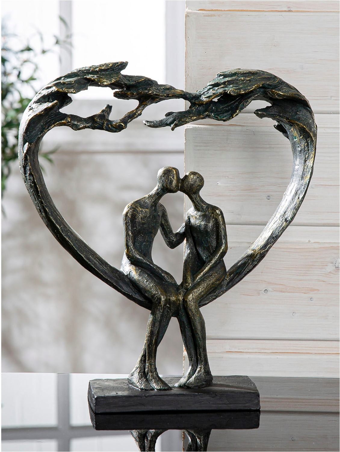 Image of Casablanca by Gilde Dekofigur "Skulptur "Kiss under Tree""