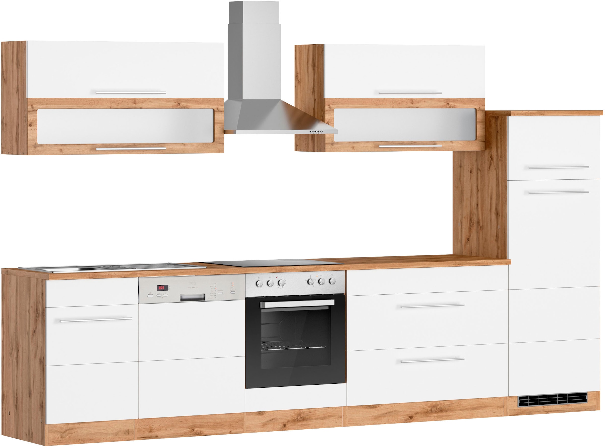 Image of KOCHSTATION Küchenzeile "KS-Wien" Breite 330 cm, wahlweise mit E-Geräten
