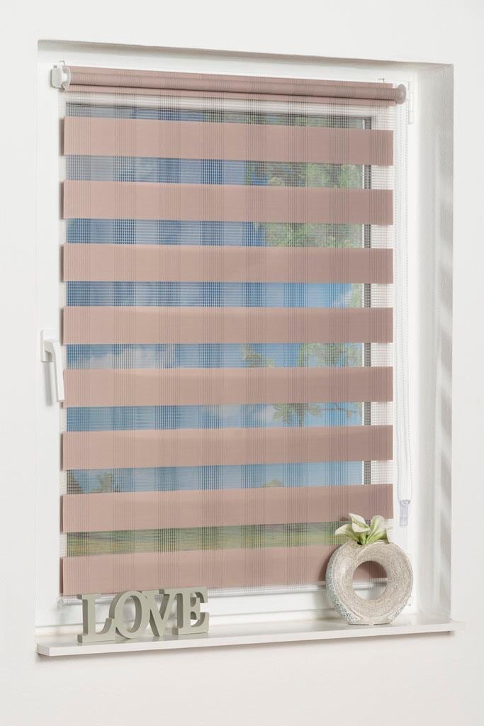 Image of K-HOME Doppelrollo "RIMINI" Lichtschutz ohne Bohren 1 Stück