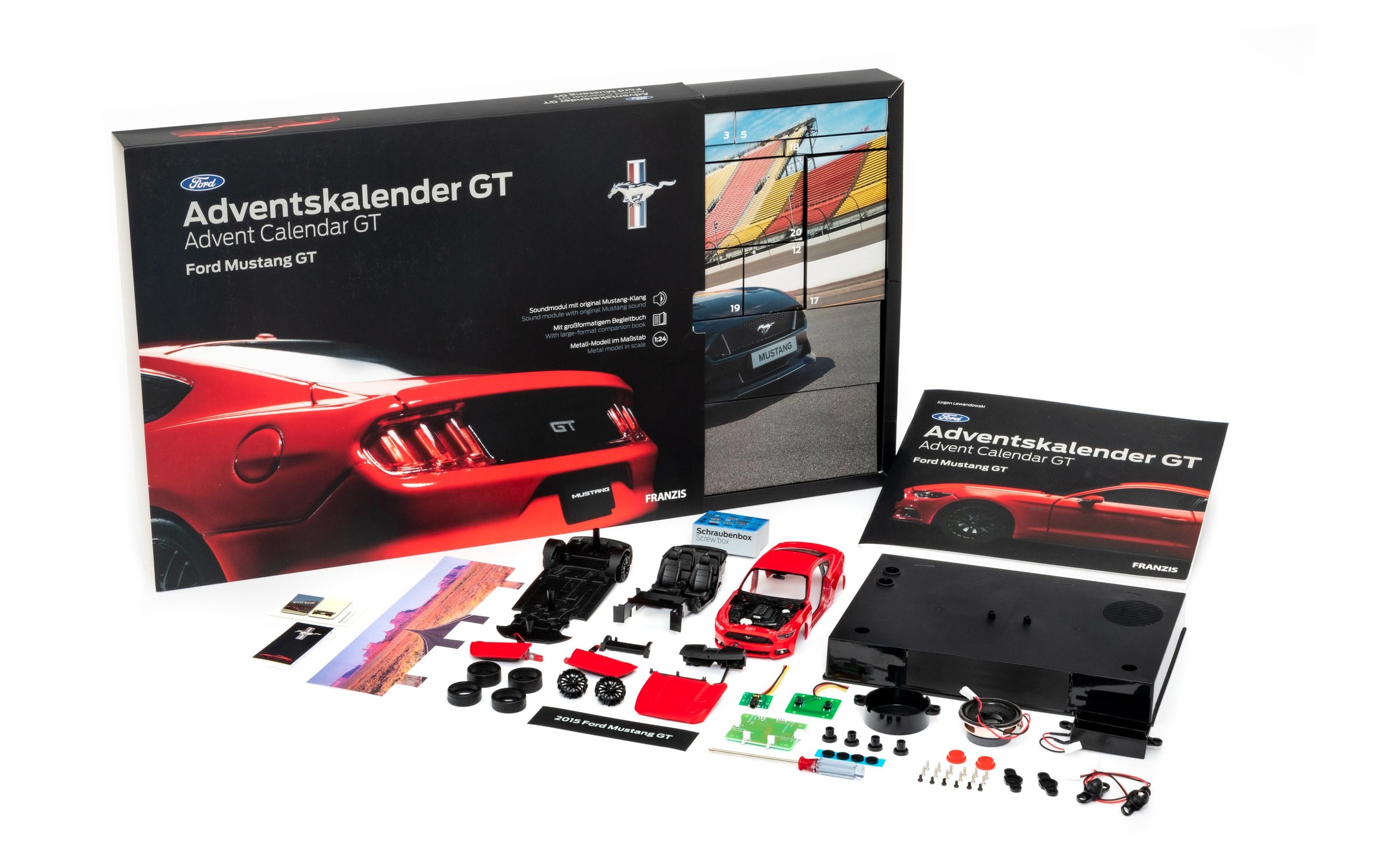 Franzis Adventskalender »Ford Mustang GT«, ab 14 Jahren