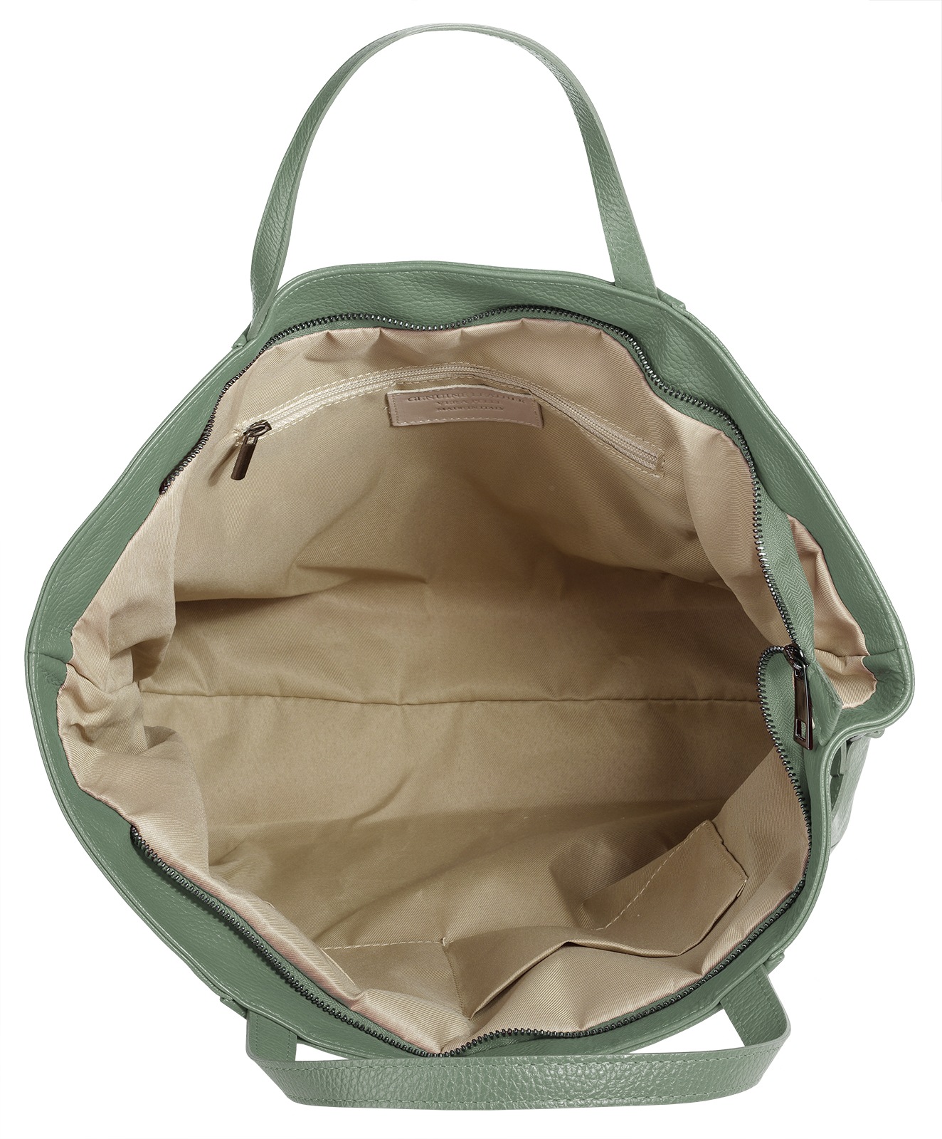 Samantha Look Shopper, echt Leder, Made in Italy