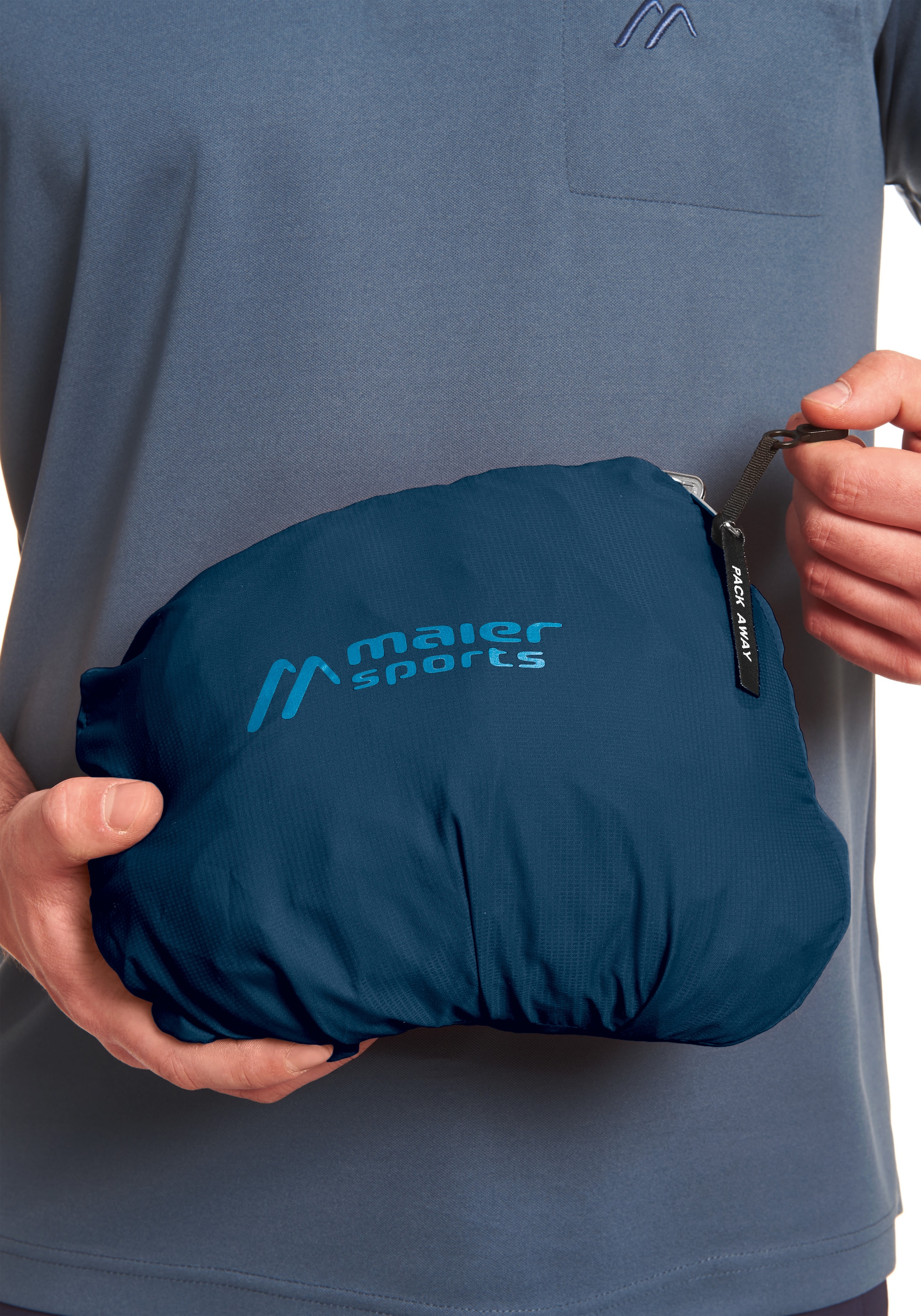 Maier Sports Veste fonctionnelle »Metor M« mit Packaway Funktion