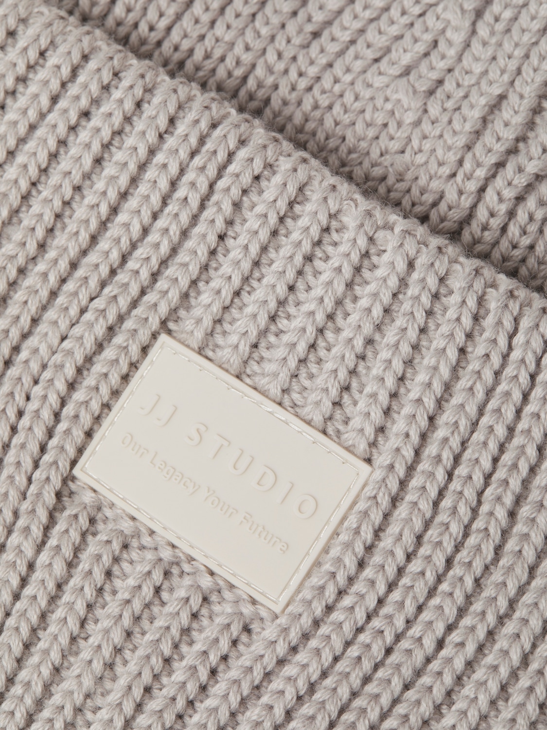 Jack & Jones Beanie »JACHAKKAI – Strickmütze mit hohem Baumwollanteil, Rippenoptik«, unifarben, modisch, Strick