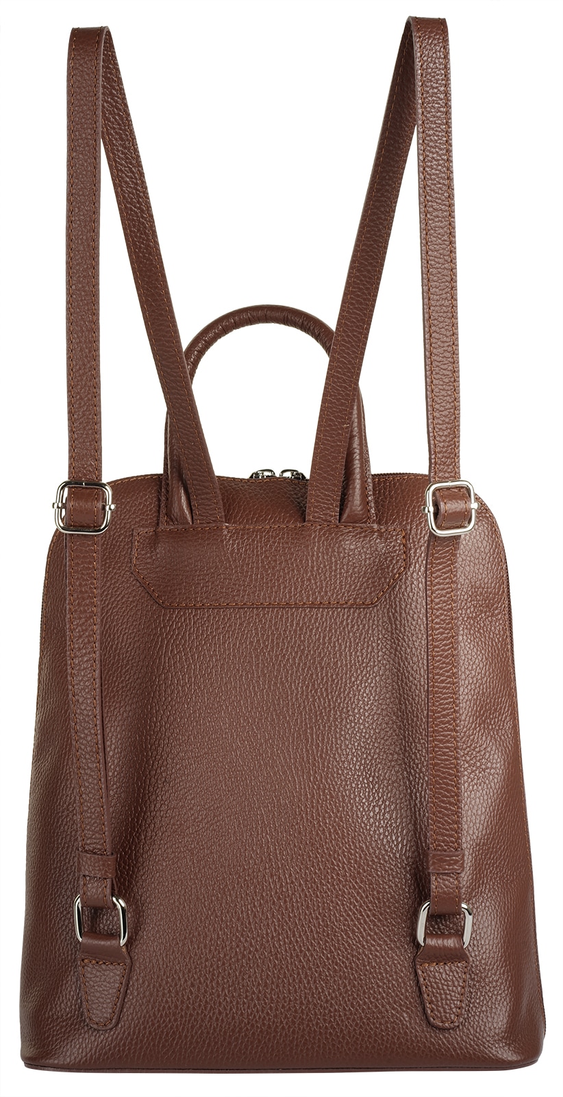 Cluty Cityrucksack, echt Leder, Made in Italy