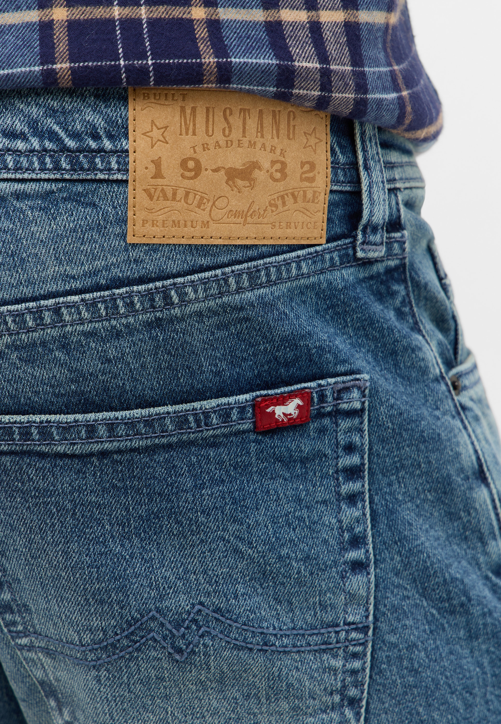 MUSTANG Straight-Jeans »Herren Style Denver Straight«