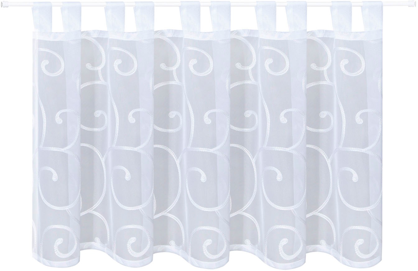 Image of Gerster Gardine »Quinta«, (1 St.), Schlaufenpanneau bestickt bei Ackermann Versand Schweiz