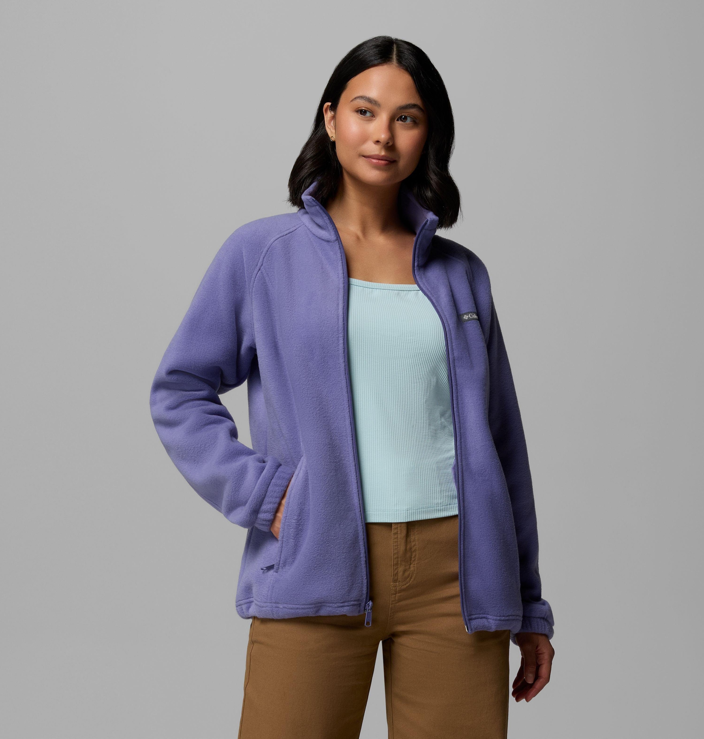 Columbia Veste polaire »Benton Springs™« sportlicher Stil, klassischer Schnitt, innenliegender Kordelzug