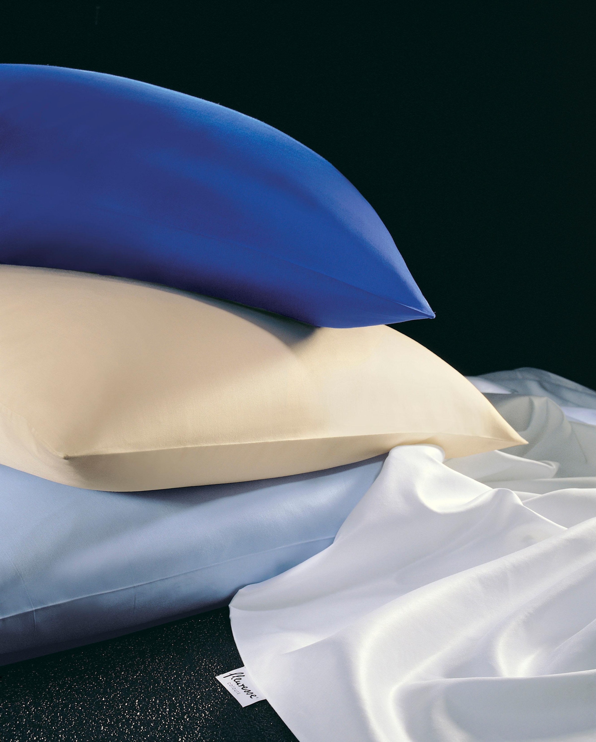 fleuresse Kissenbezug »Colours Mako Satin, 100% Baumwolle, mit Reissverschluss« Mako Satin, glänzend, glatt, Premium Qualität