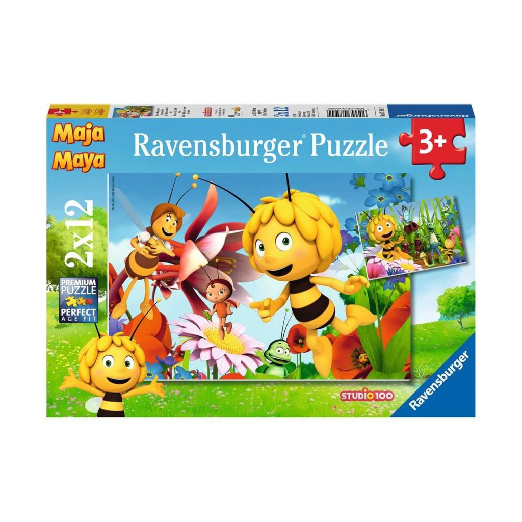 Ravensburger Puzzle »BM:BienMaja auf Blumewie.«, (24 tlg.)