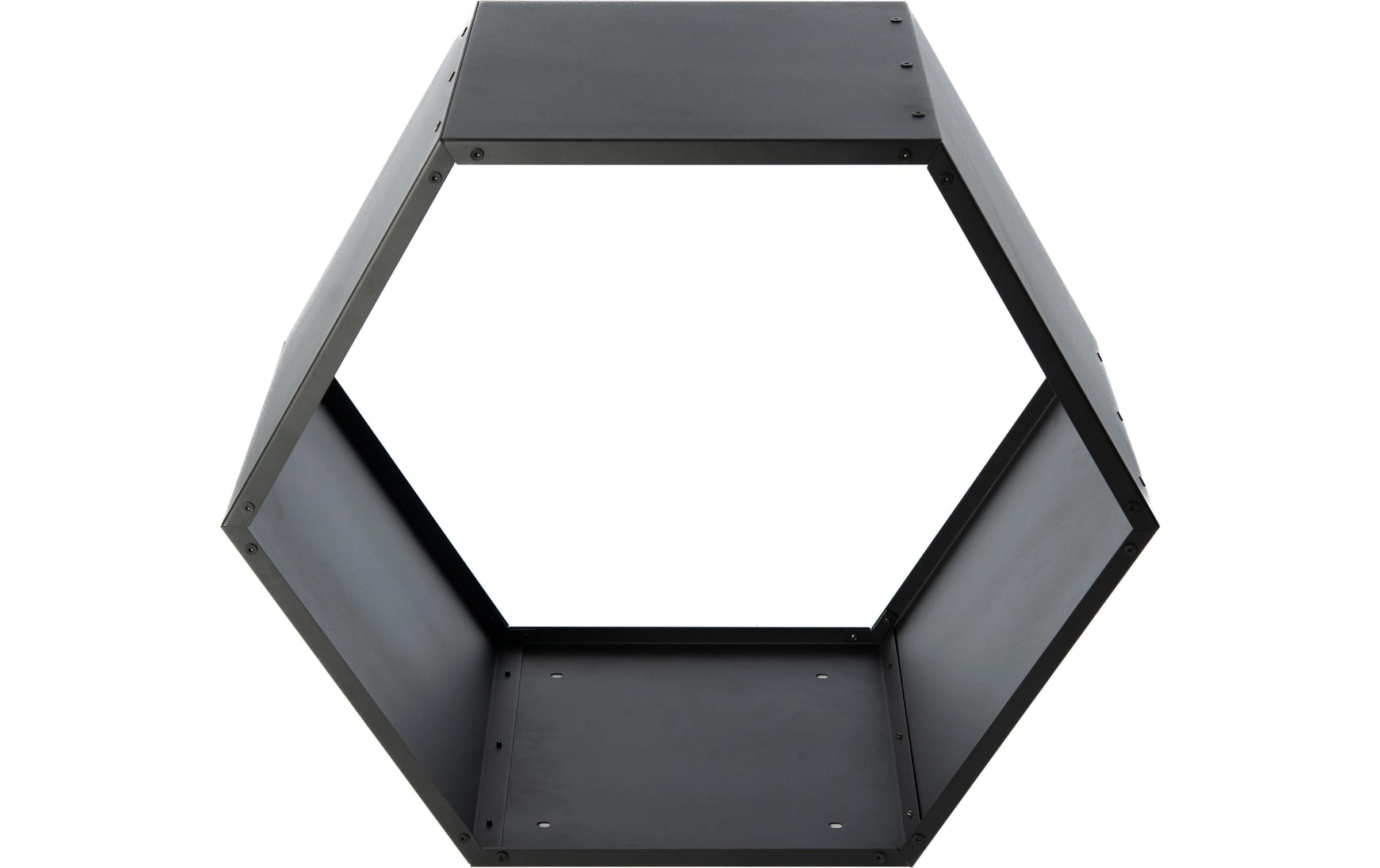 WESTMANN Kaminholzregal »Biene« schwarz, BxTxH: 88x44,5x76,5cm