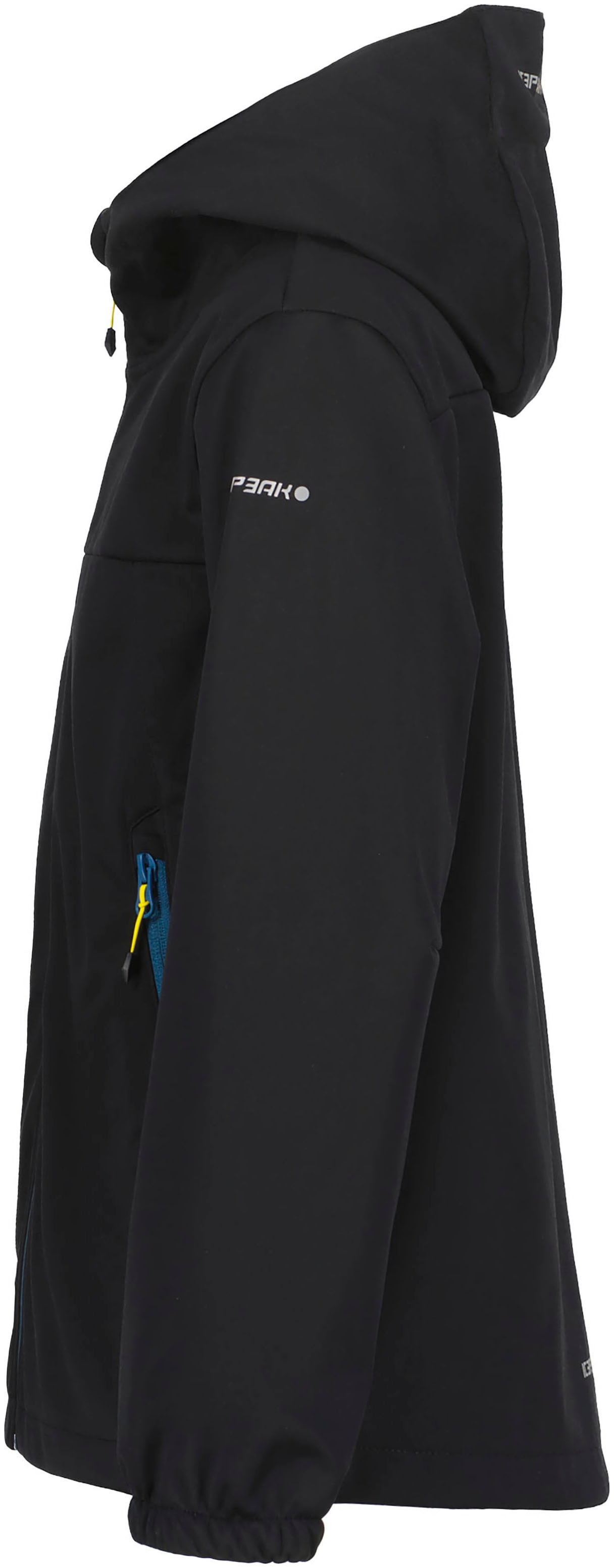 Icepeak Softshelljacke »ICEPEAK KLINE JR«, mit Kapuze, Windabweisend & Wasserabweisend