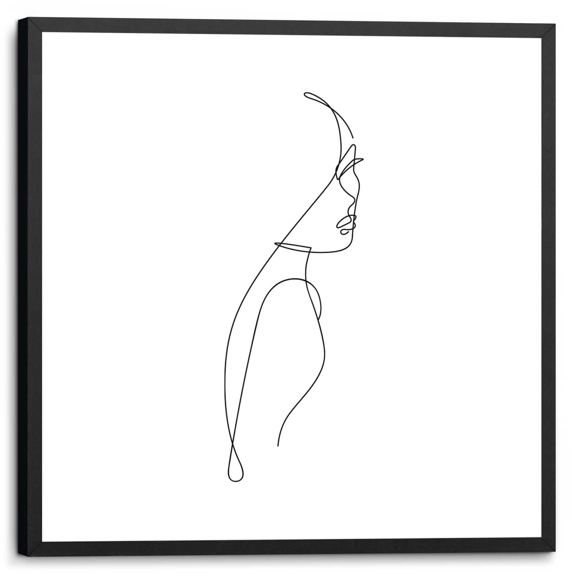 ♕ Reinders! Wandbild »Silhouette Weiblich - Gerahmtes Bild«  versandkostenfrei auf