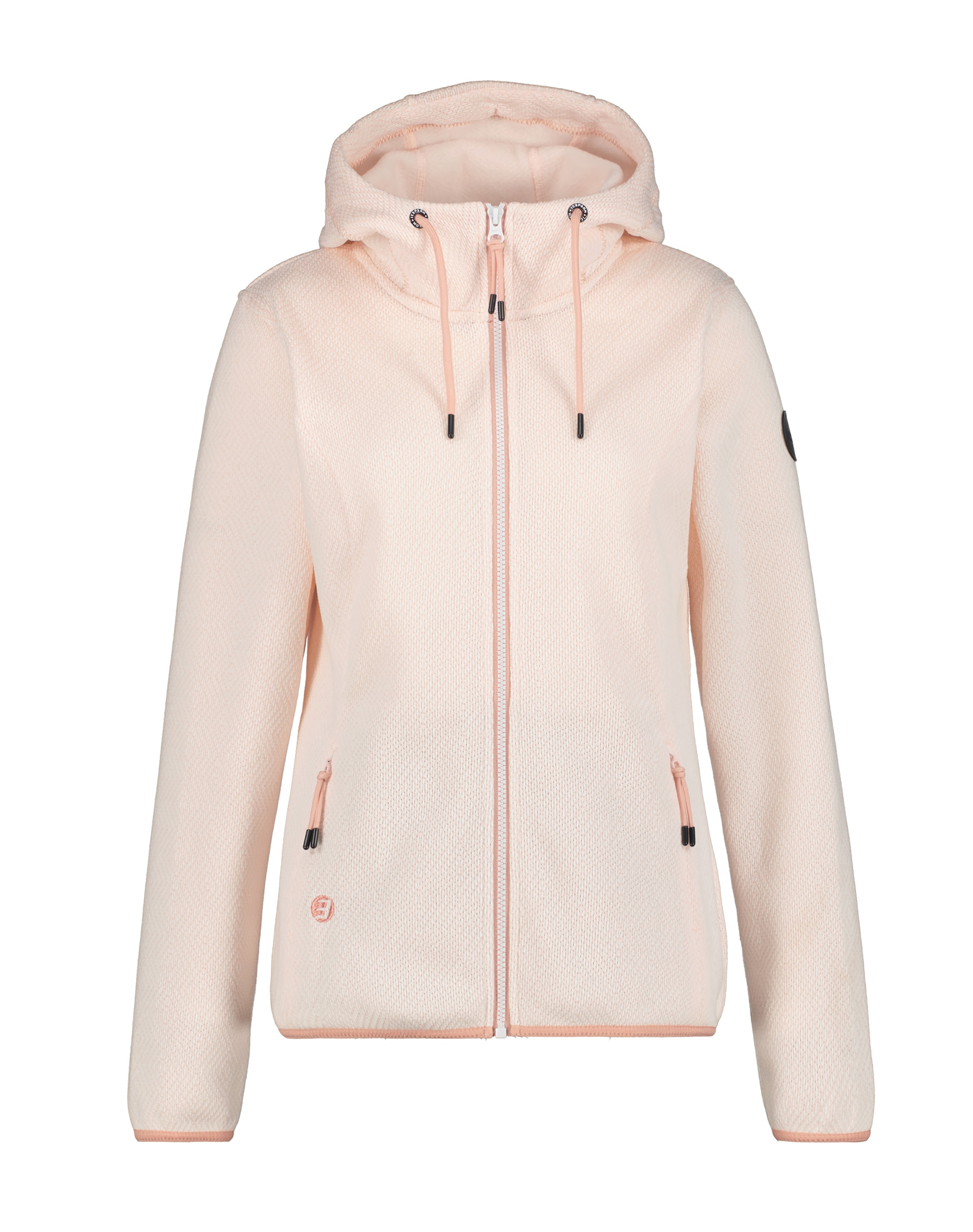 Icepeak Strickfleecejacke »D STRICKFLEECEJACKE ADRIAN«, (1 St.), mit Kapuze, Wärmend & schnell...