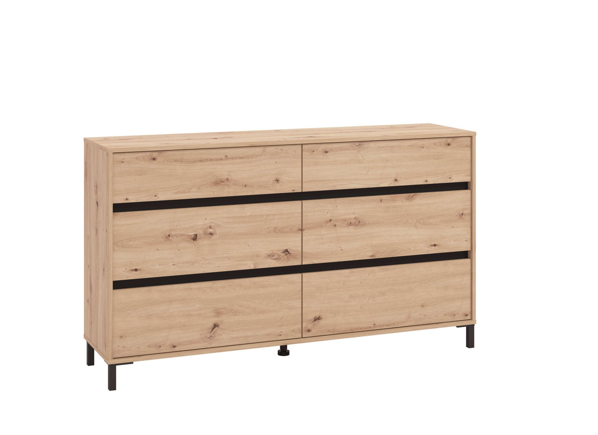 INOSIGN Kommode »Marron, Sideboard mit Schubkästen, vielseitig einsetzbar«, in 2 Breiten 80 und 157 cm, mit geräumigen Schubladen