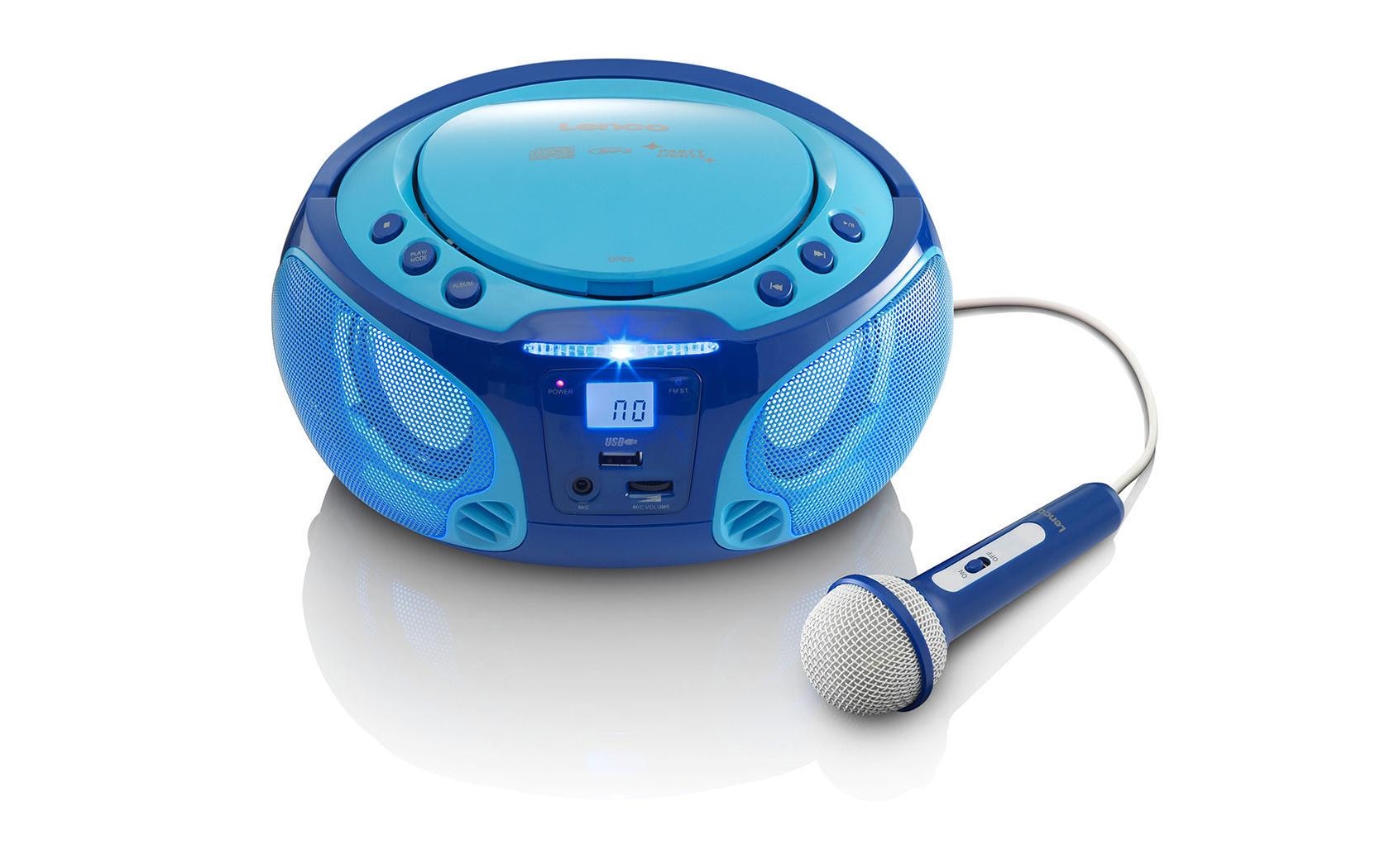 Radio »Portable Radio/CD-Player SCD-650 Blau«, (CD FM-Tuner)