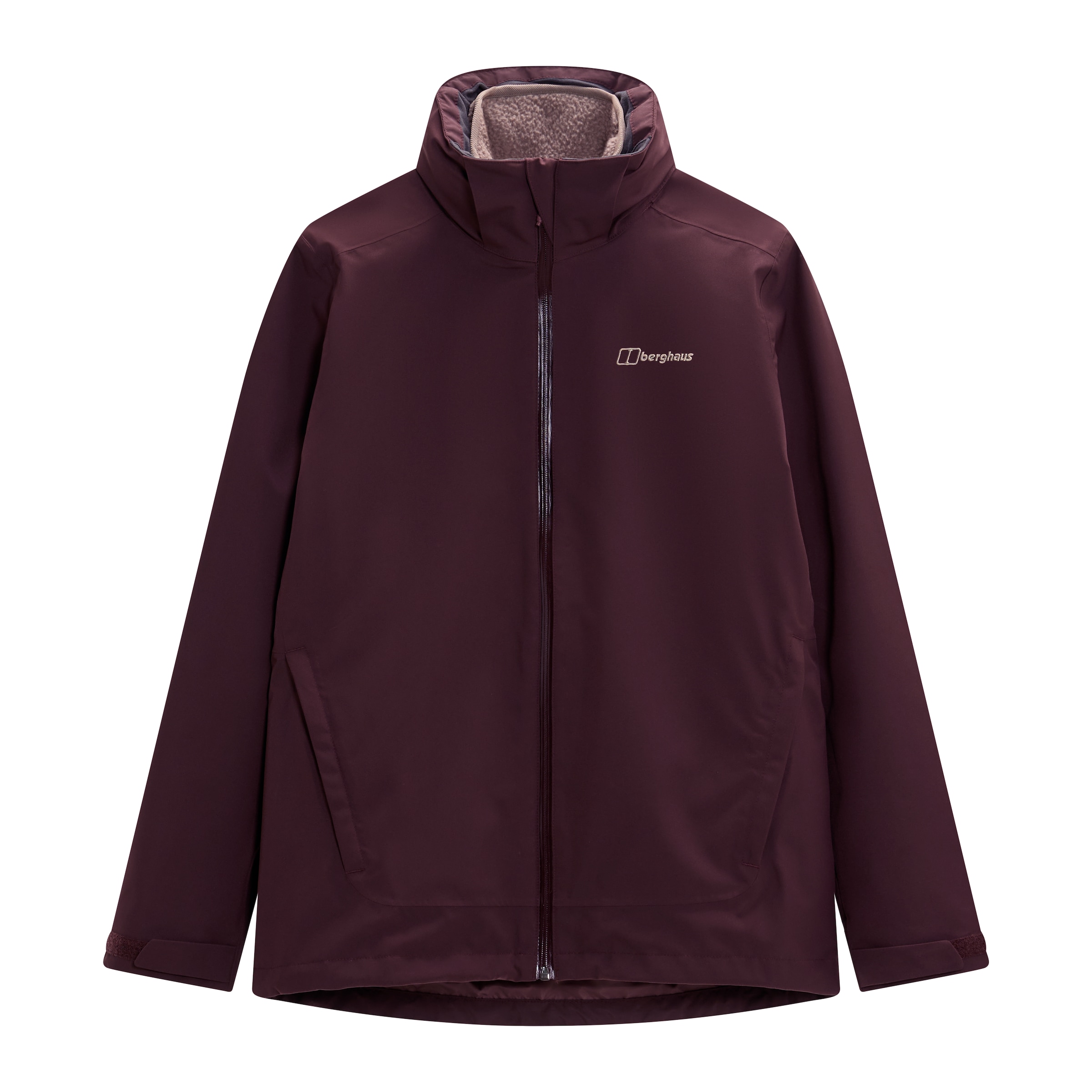 Berghaus Veste fonctionnelle 3 en 1 »ROAM GEMINI 3IN1 JACKET« avec capuche wasser- und windabweisend, atmungsaktiv, herausnehmbare Fleecejacke