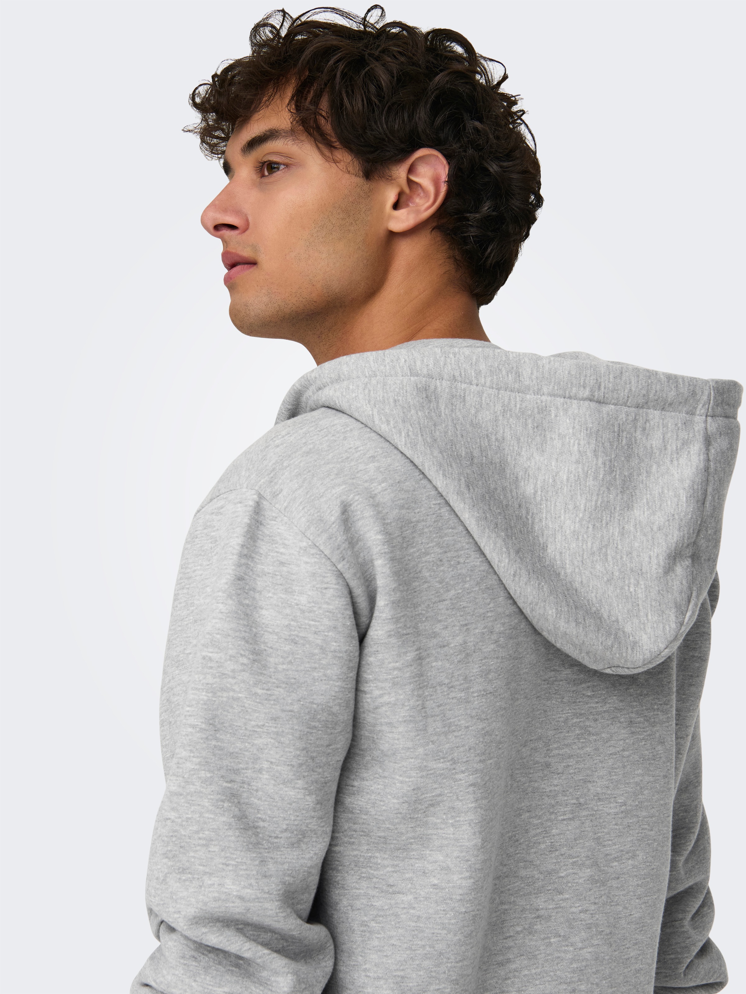ONLY & SONS Kapuzensweatjacke »CERES LIFE ZIP THR. HOODIE SWEAT«
