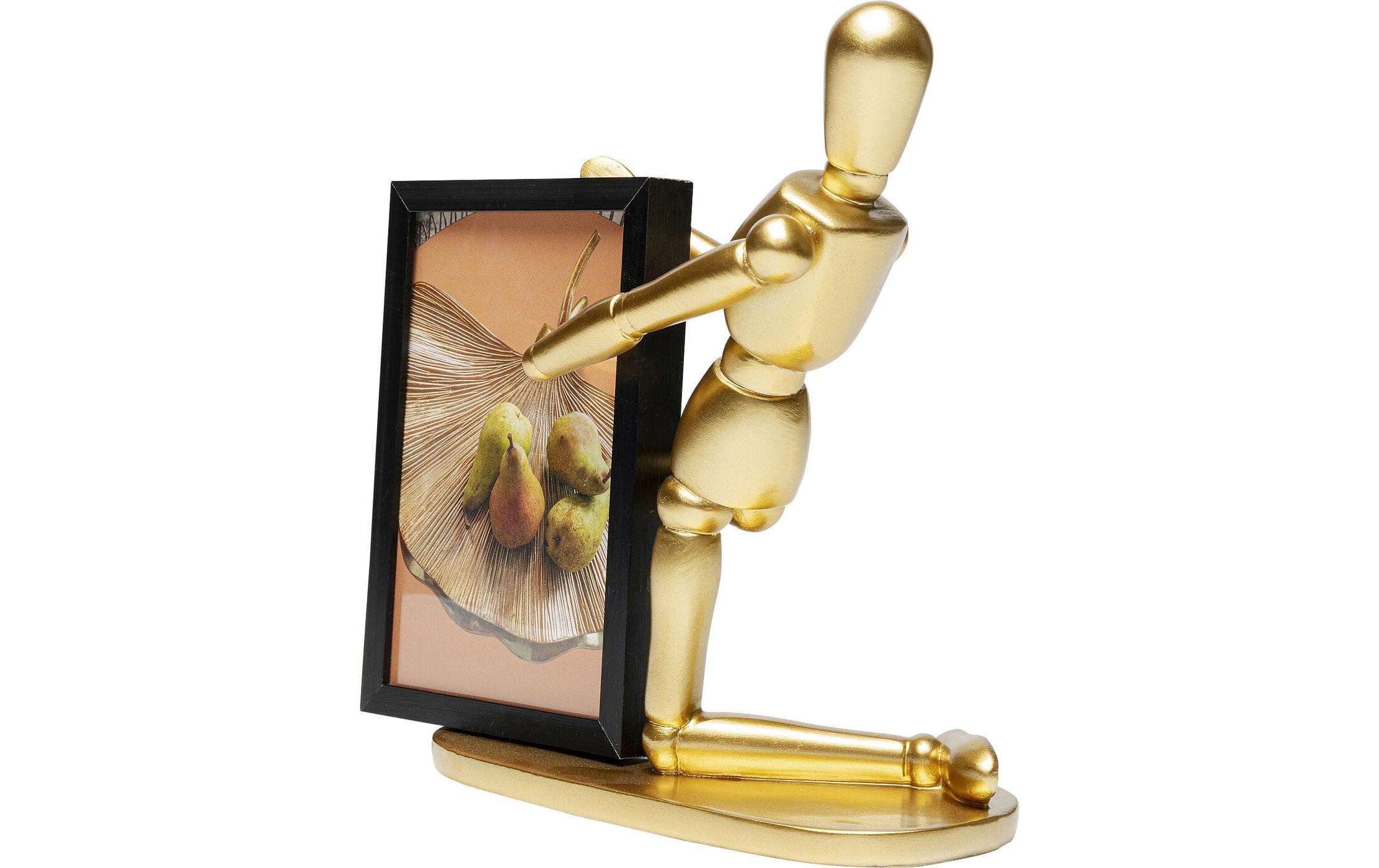 Kare Design Bilderrahmen »Proudly Goldfarben/Schwarz, 10 x 15 cm«