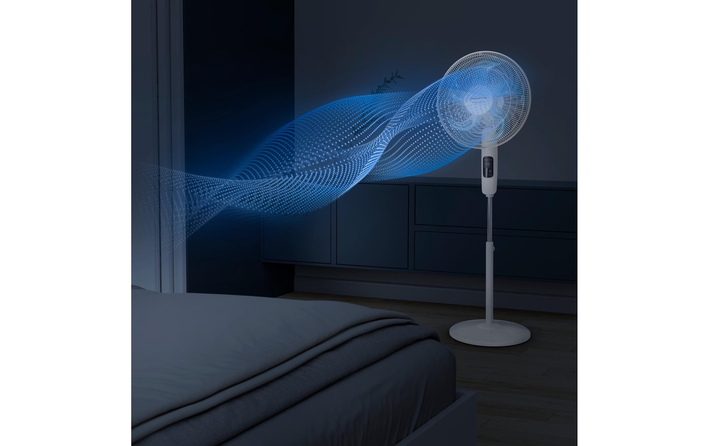 Rowenta Standventilator »Turbo Silence VU5450F0 Weiss«