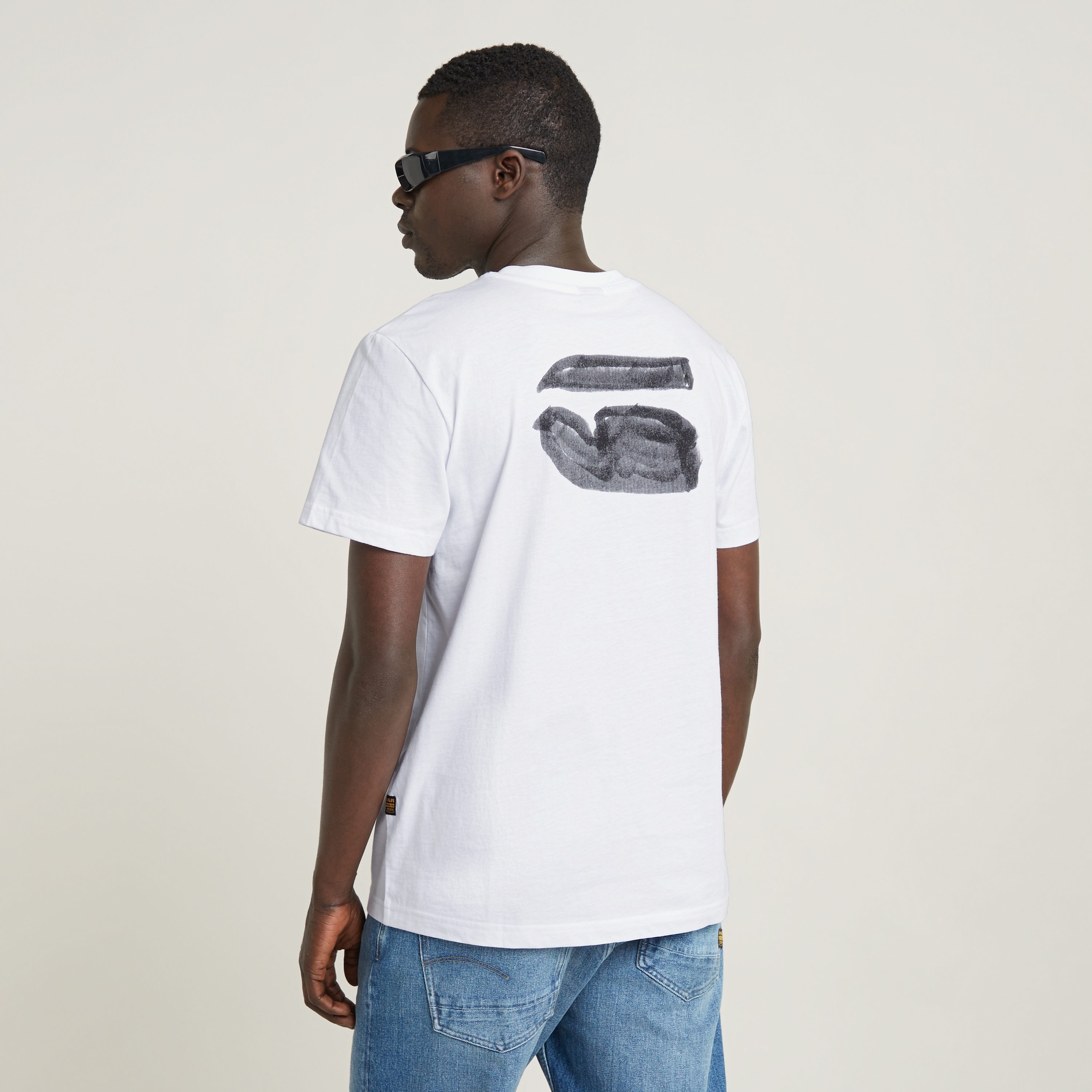 G-Star RAW T-Shirt »Burger back print r t«