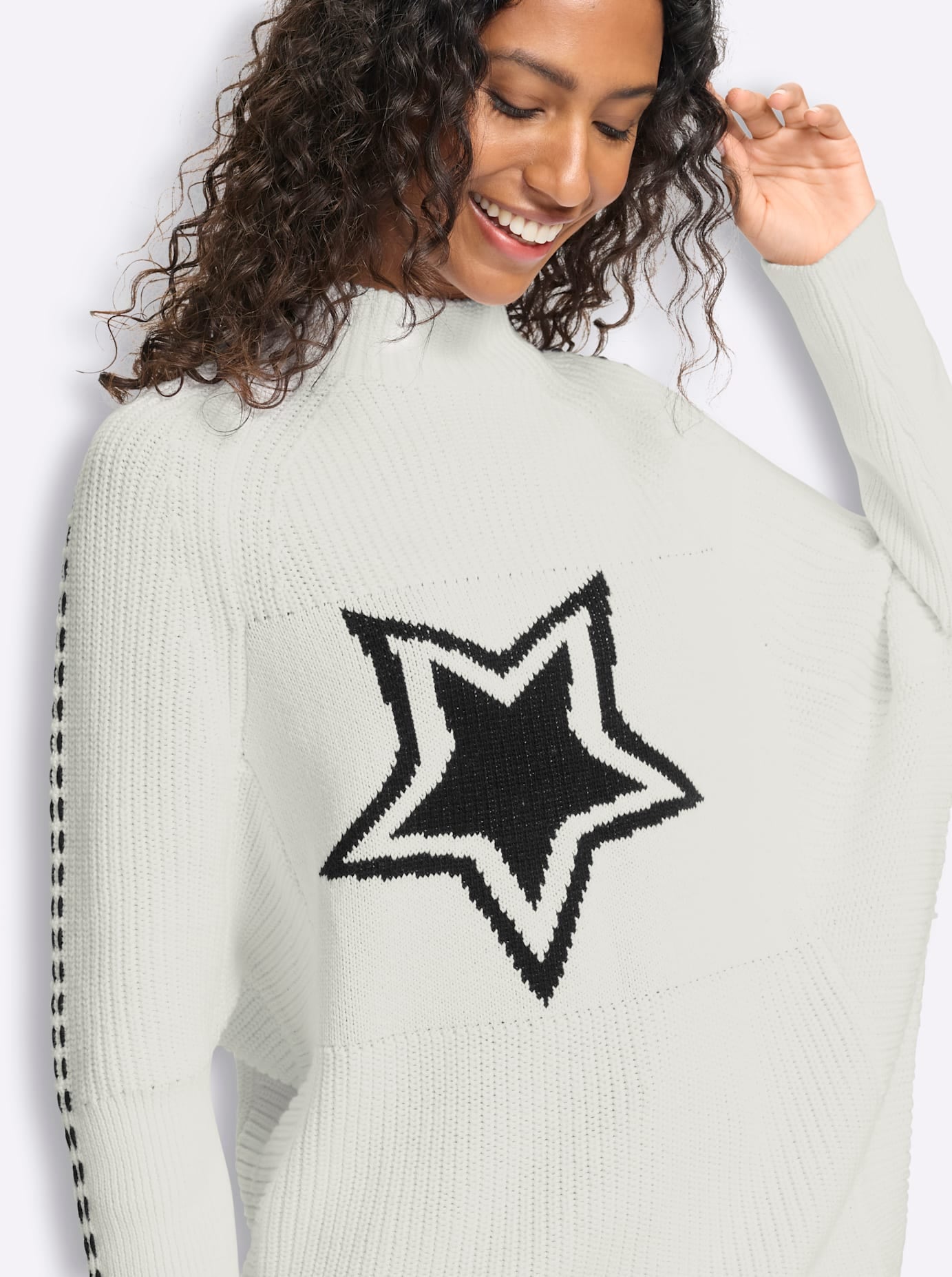 heine Pull à col roulé »Rollkragen-Pullover«