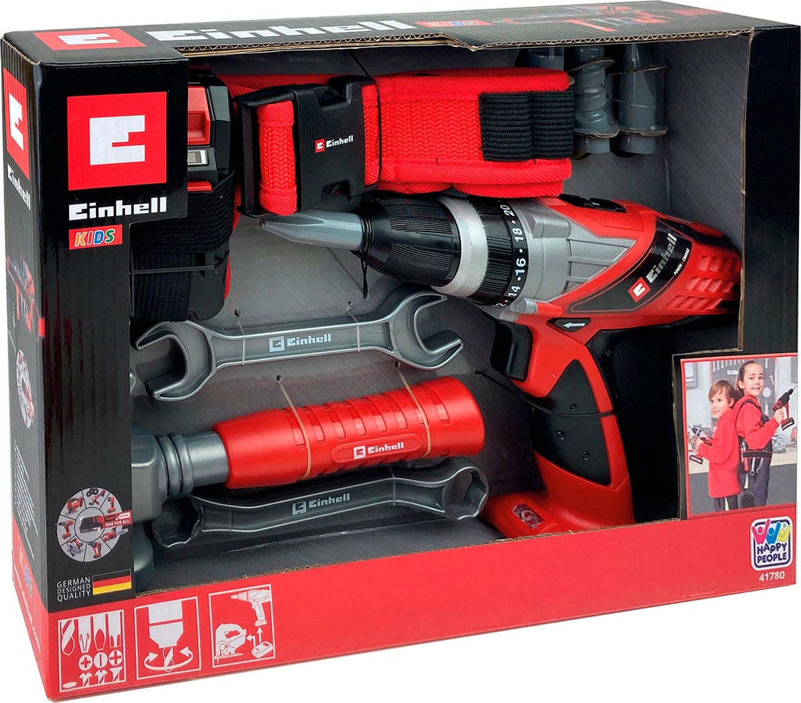 Happy People Kinder-Werkzeug-Set »EINHELL Kids Werkzeuggürtel« mit Licht-  und Soundeffekt