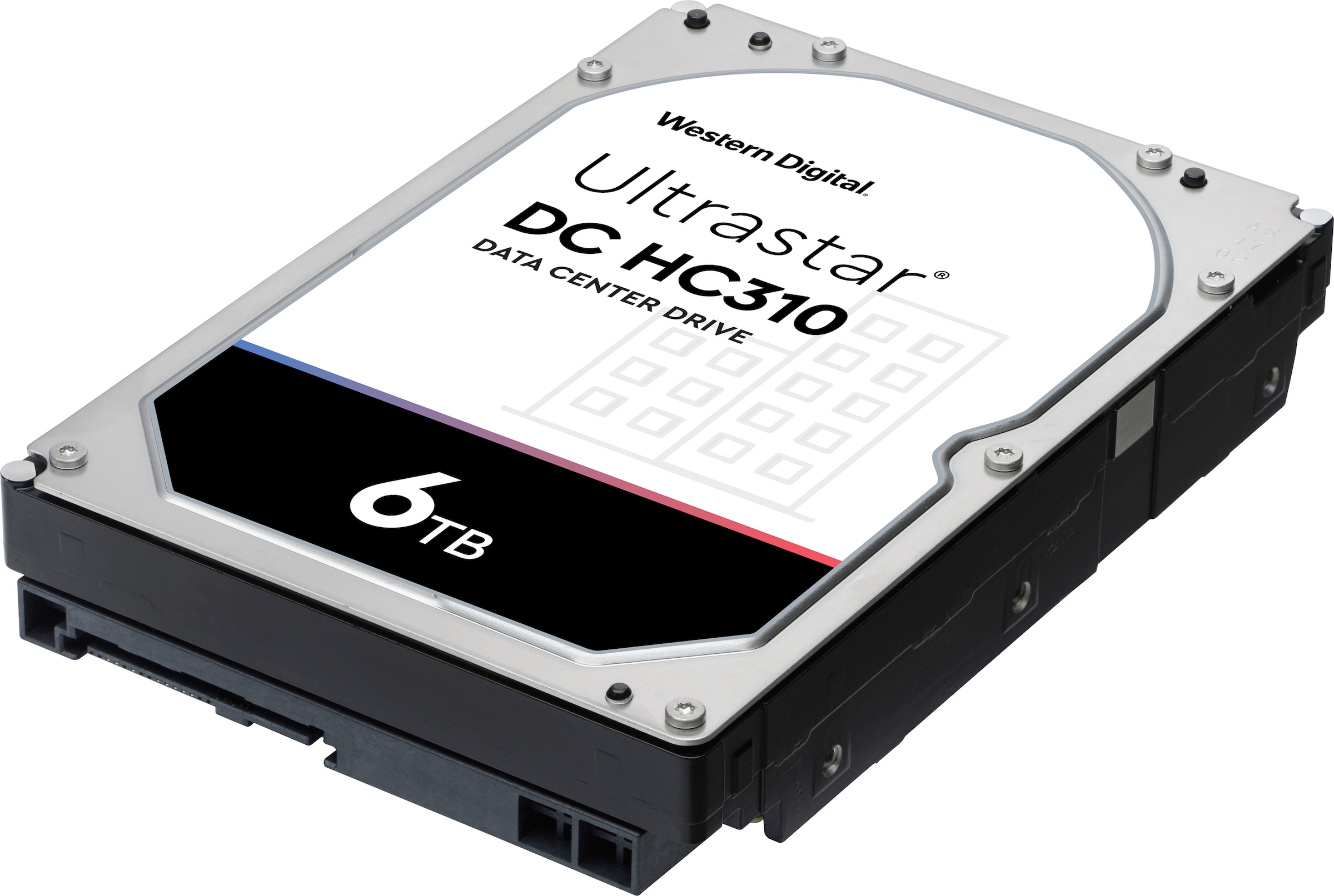 Western Digital HDD-Festplatte »Ultrastar DC HC310 6TB SAS«, 3,5 Zoll, Anschluss SAS, Bulk