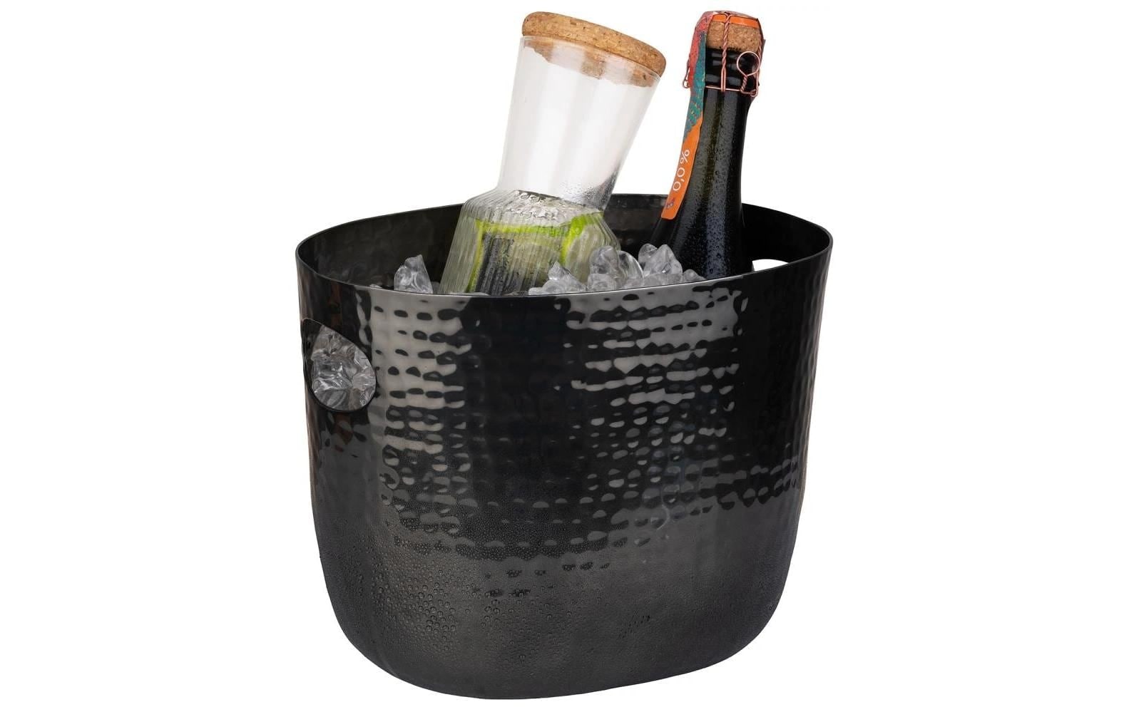 APS Wein- und Sektkühler Aluminium, 3,9 Liter