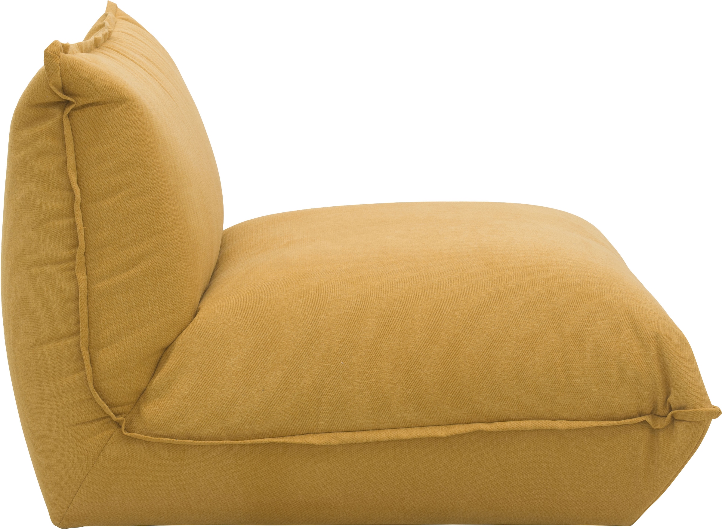 DOMO collection Fauteuil »Nantes Loungesessel, Wohlfühlsessel mit 360° Drehfunktion« hochwertig gepolstert mit Federkern, Struktur weich, mango