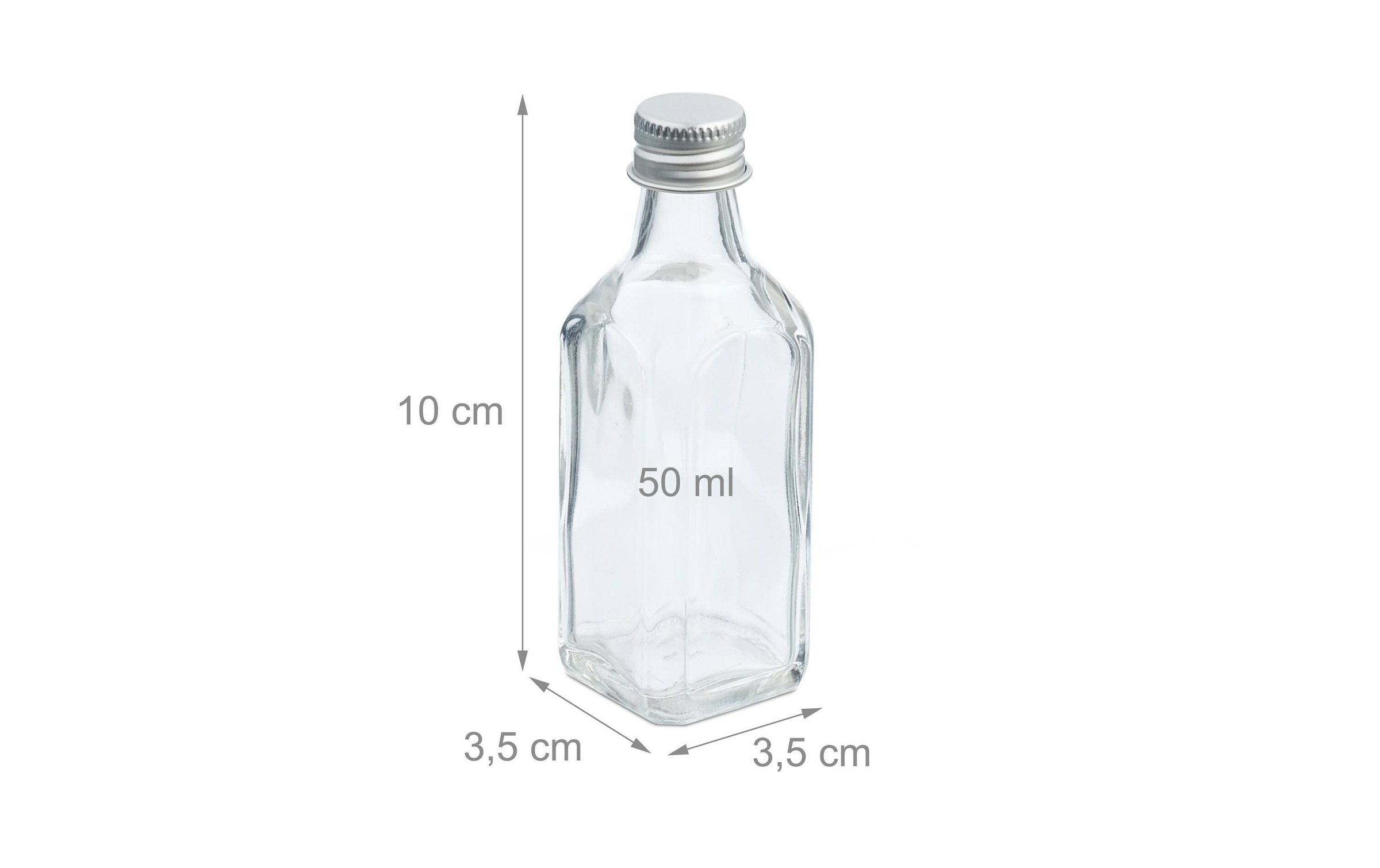 relaxdays Einmachglas »50 ml 30 Stück«, (1 tlg.)