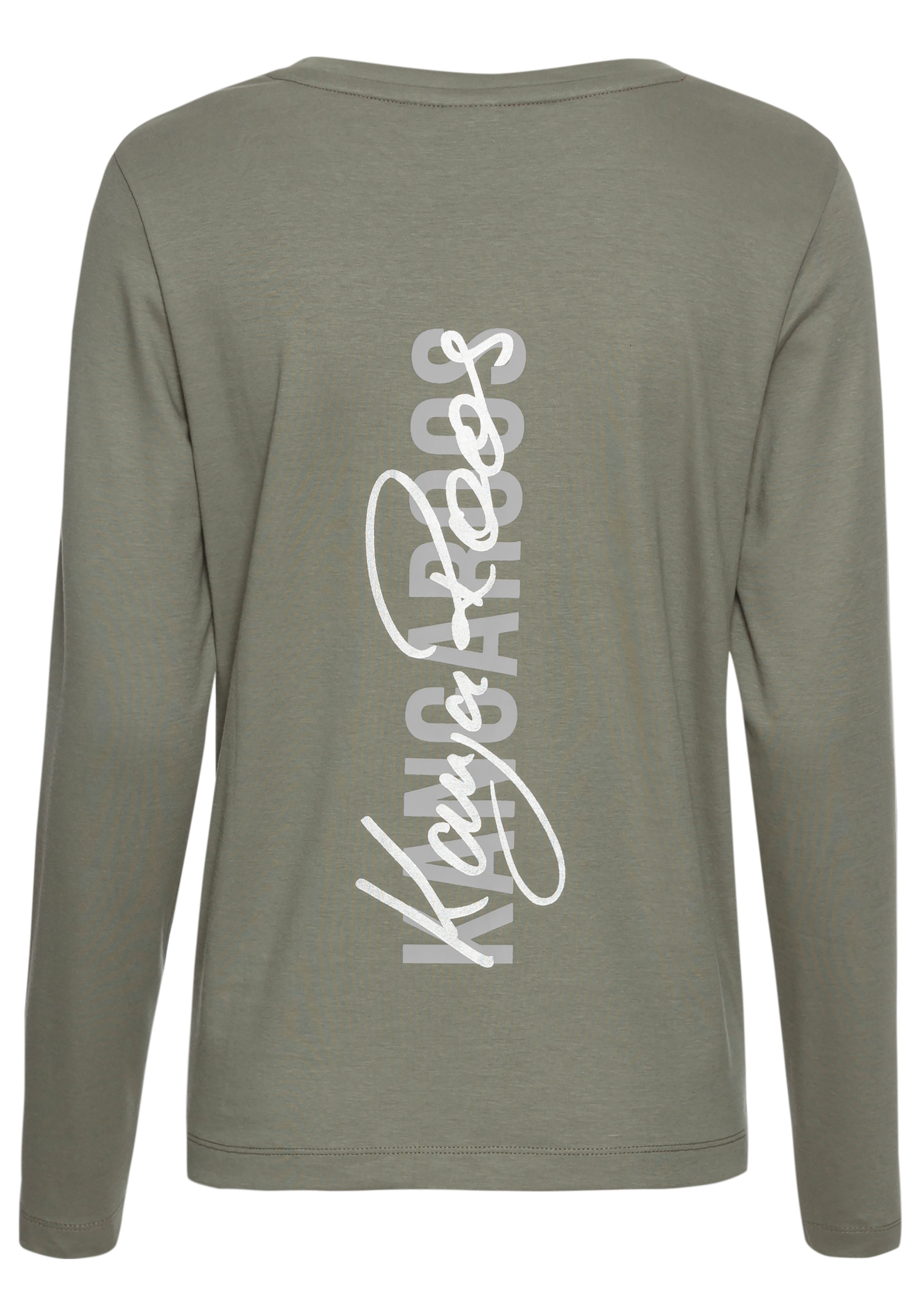 KangaROOS Sweatshirt, mit Rückenprint