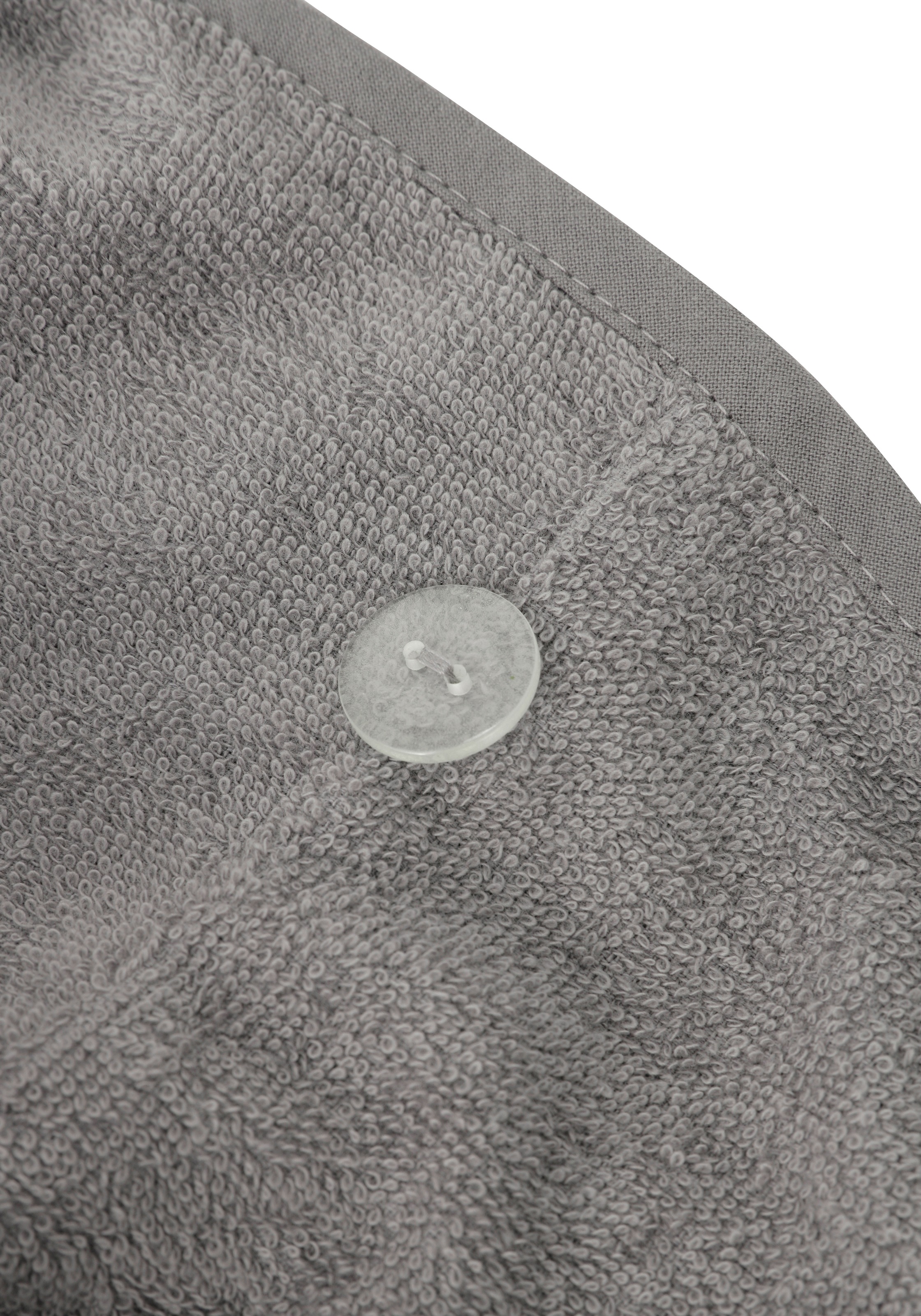 GOODproduct Damenbademantel »Sennia, ideal für Sauna & Spa, Hotelbademantel, Morgenmantel« 2 Stk. Steifendetails, 100% Baumwolle, mit GRATIS-Zugabe: 1x Turban-Handtuch