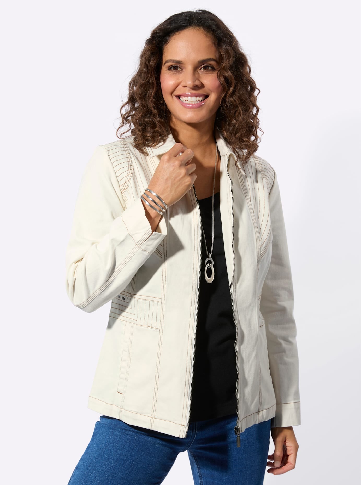 Image of Casual Looks Jeansblazer "Jeans-Jacke"