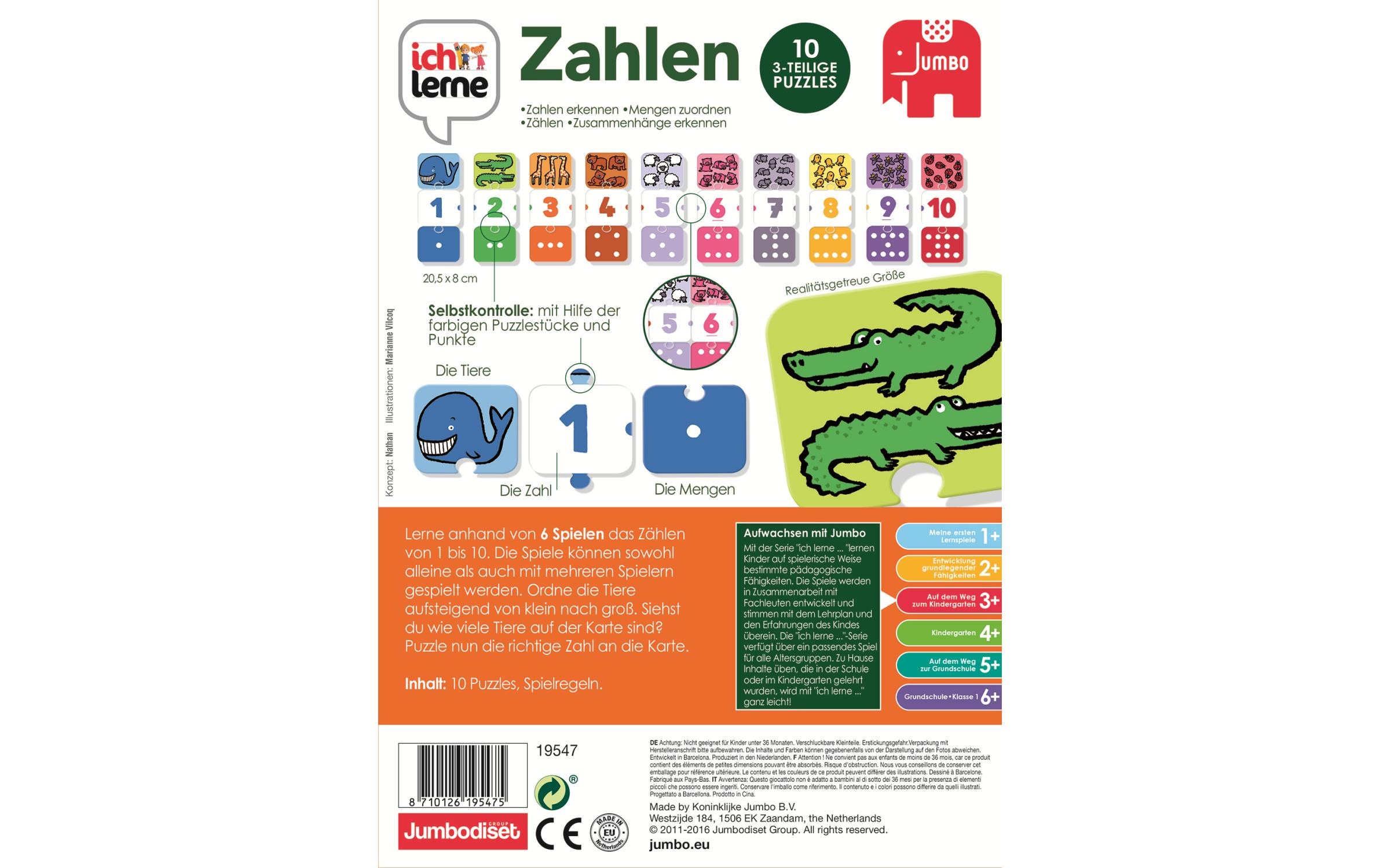   Spiel »Jumbo Ich lerne Zahlen«