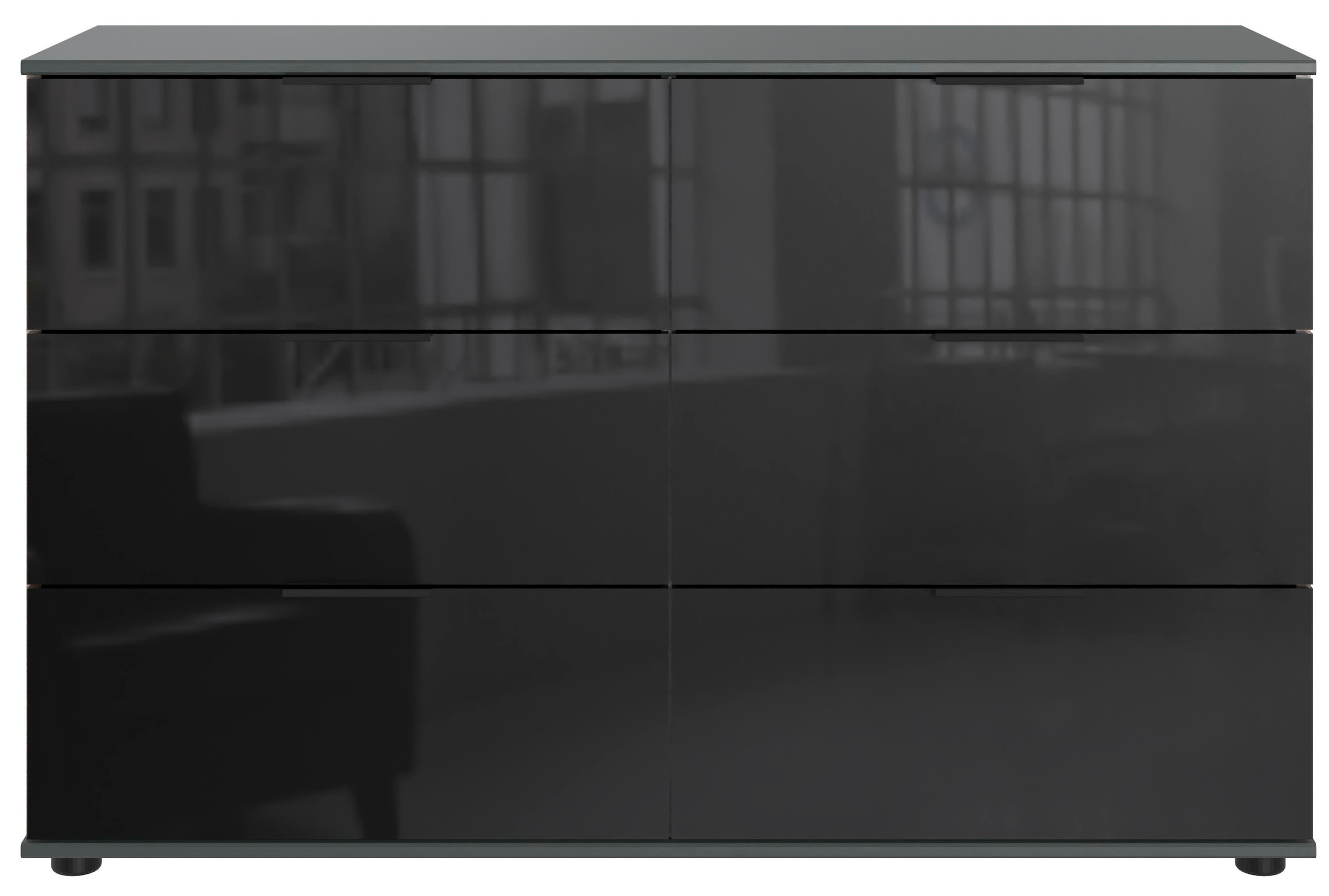 Image of Wimex Schubkastenkommode "Saigon" mit 6 Schubladen, wahlweise Glas-oder Spiegelfronten