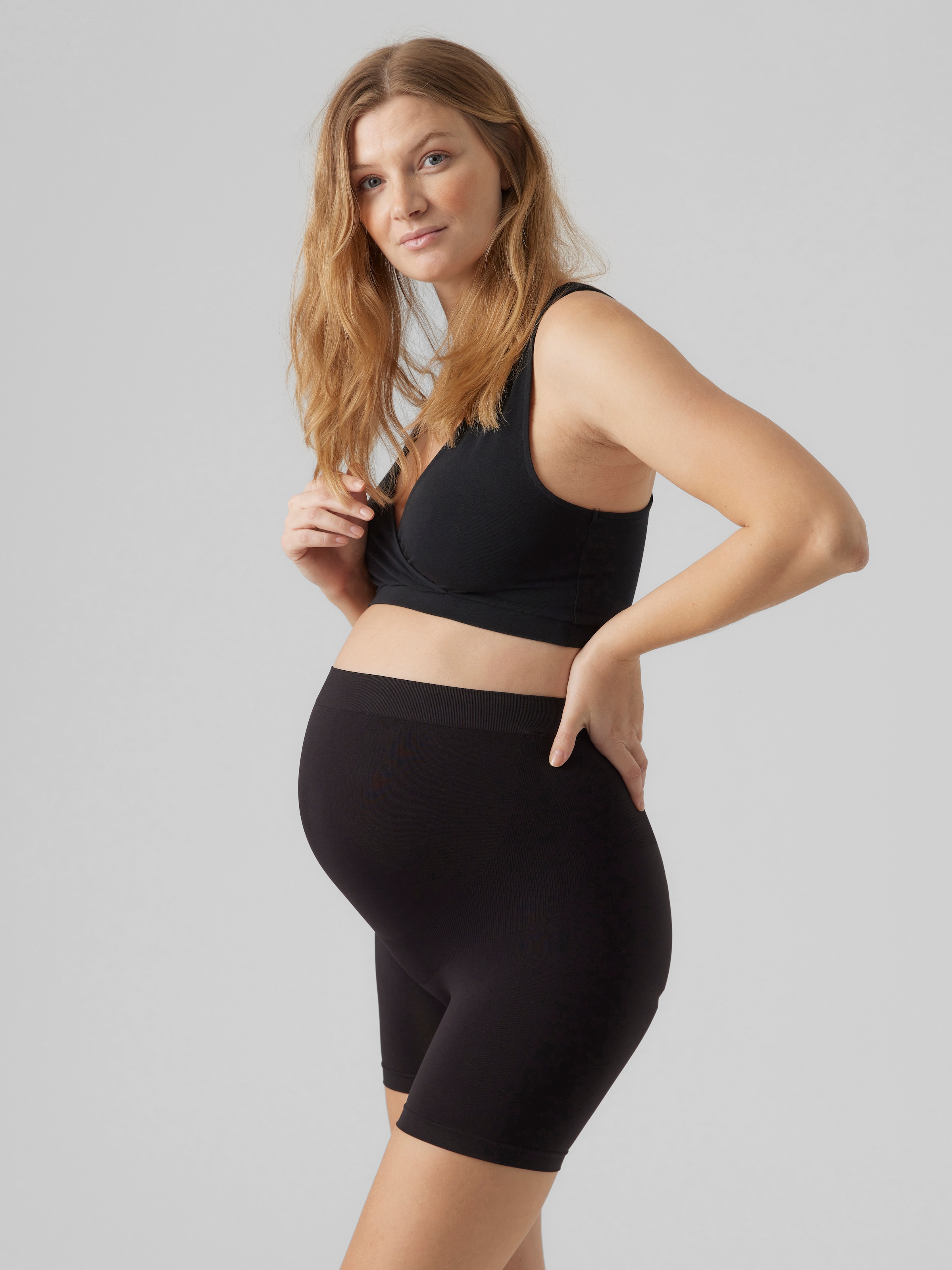 Mamalicious Short de grossesse »MLAMIYA NEW HOTPANTS 2-P NOOS«