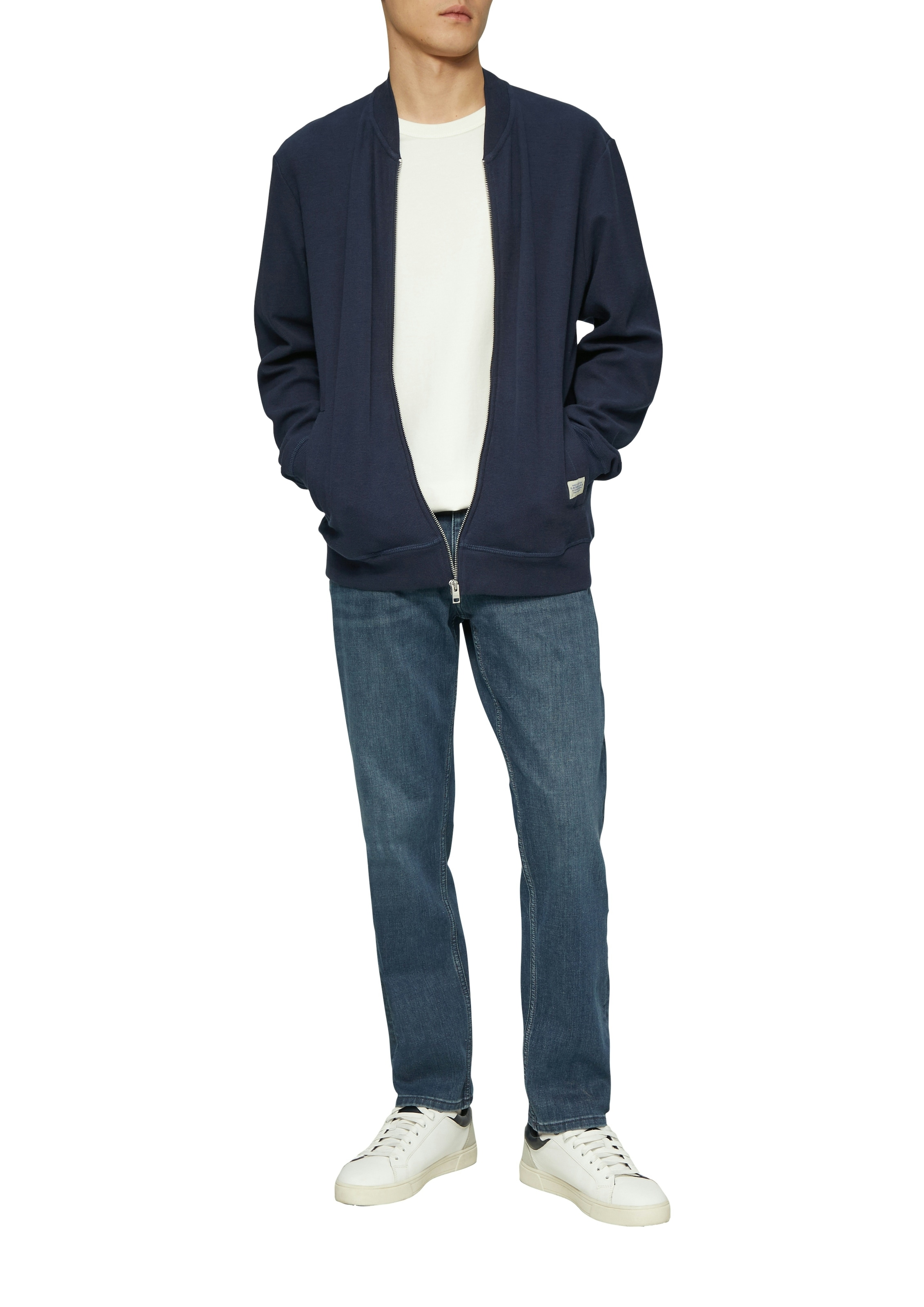 s.Oliver Jeans à 5 poches en coupe tapered fit