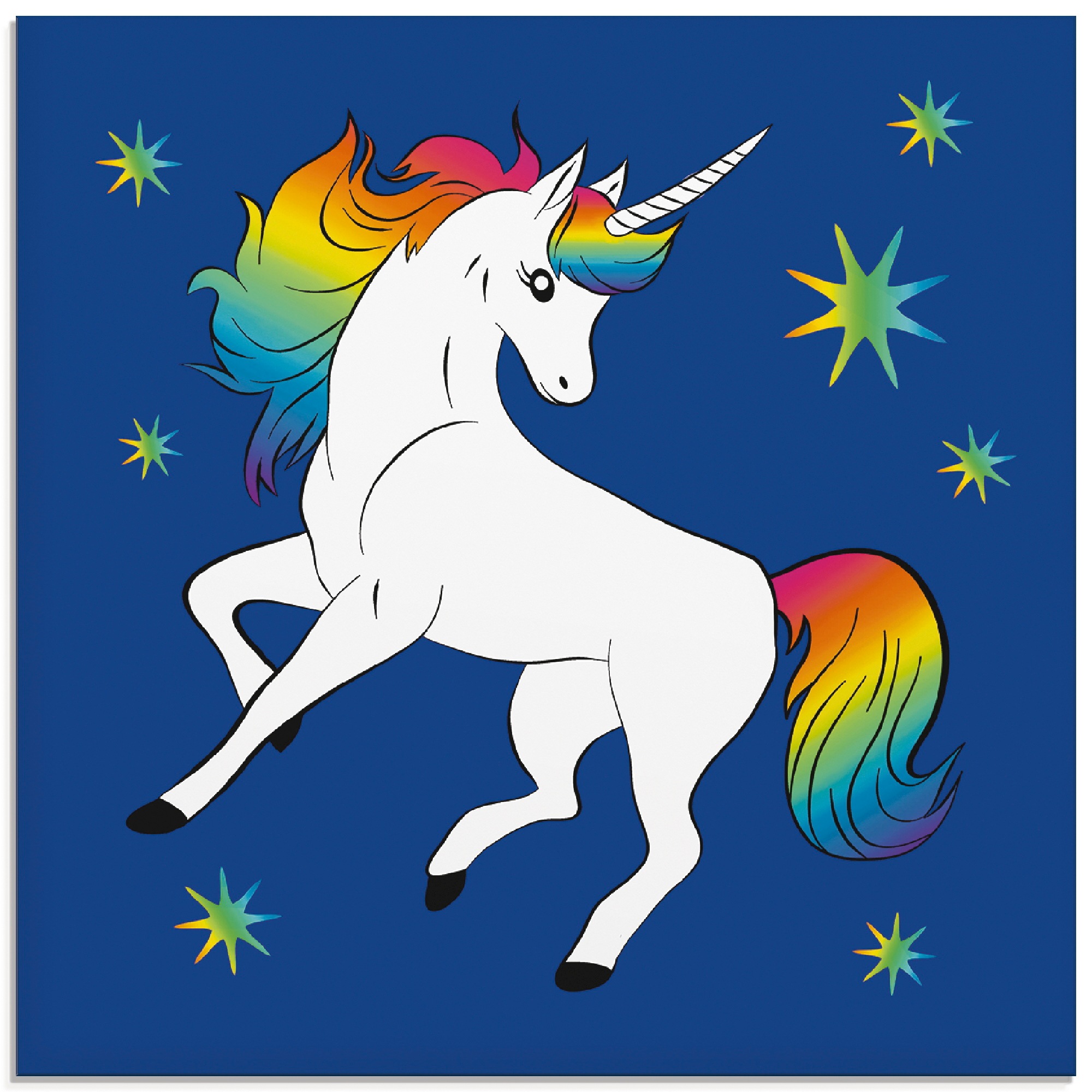 Image of Artland Glasbild »Einhorn«, Tiere, (1 St.) bei Ackermann Versand Schweiz