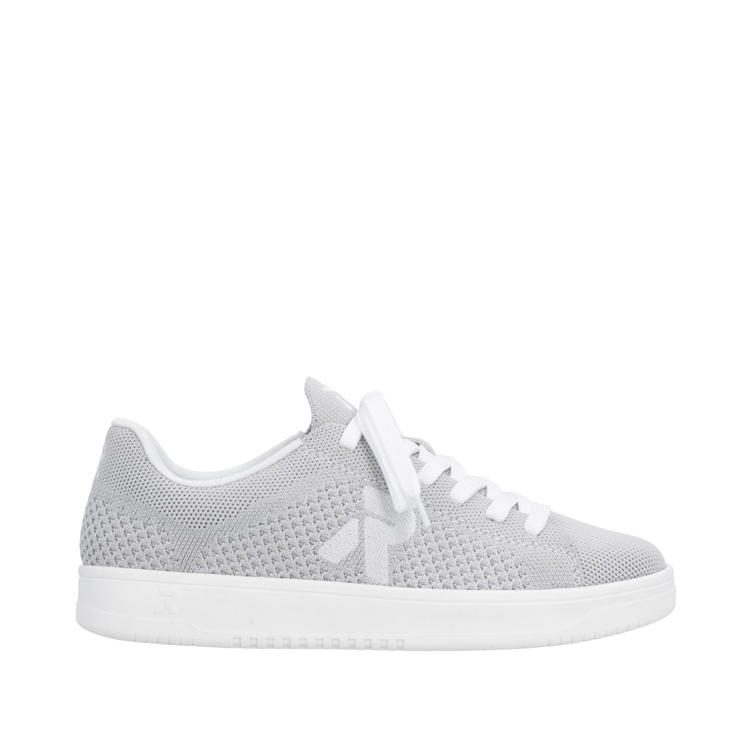 RIEKER Sport Baskets à plateforme  Sneaker slip-on, chaussure basse, sneaker décontracté avec laçage appliqué