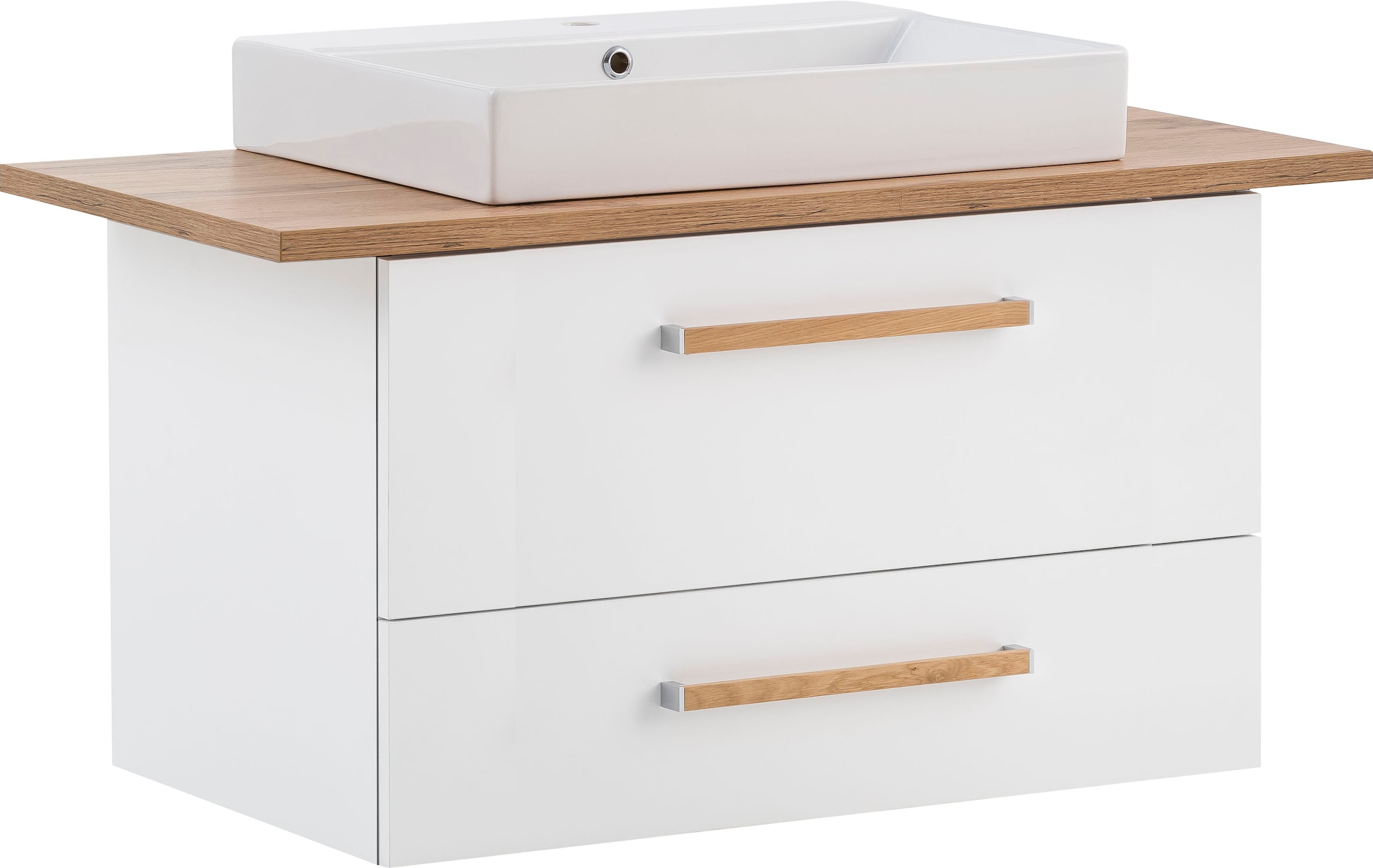 Image of Schildmeyer Waschtisch "Duo, Waschtisch, Made in Germany, B: 100 cm" Solide Verarbeitung - Dieses Produkt ist in Deutschland gefertigt