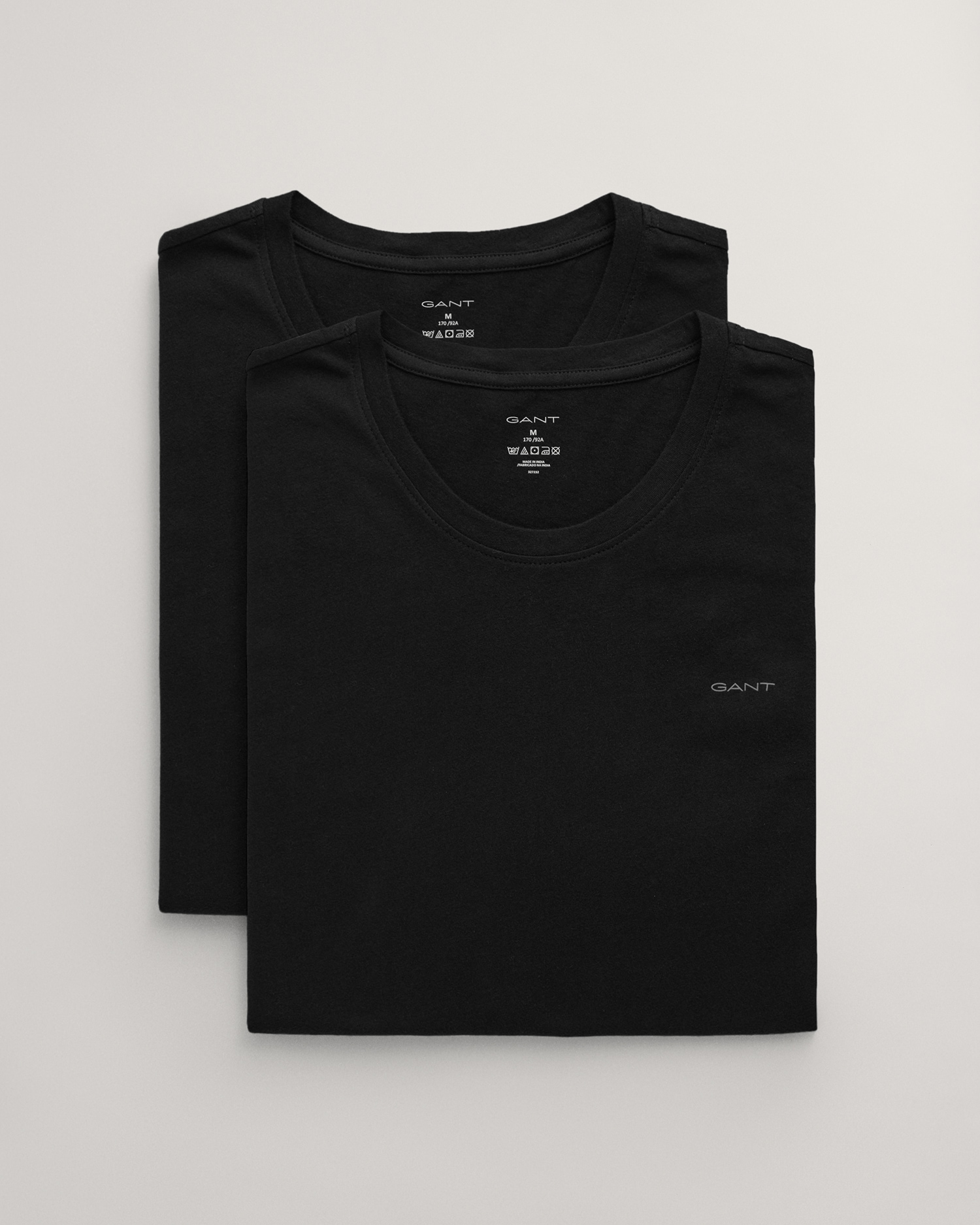 Gant T-Shirt »C-NECK T-SHIRT 2-PACK«, (2 tlg.), aus besonders weichem Material