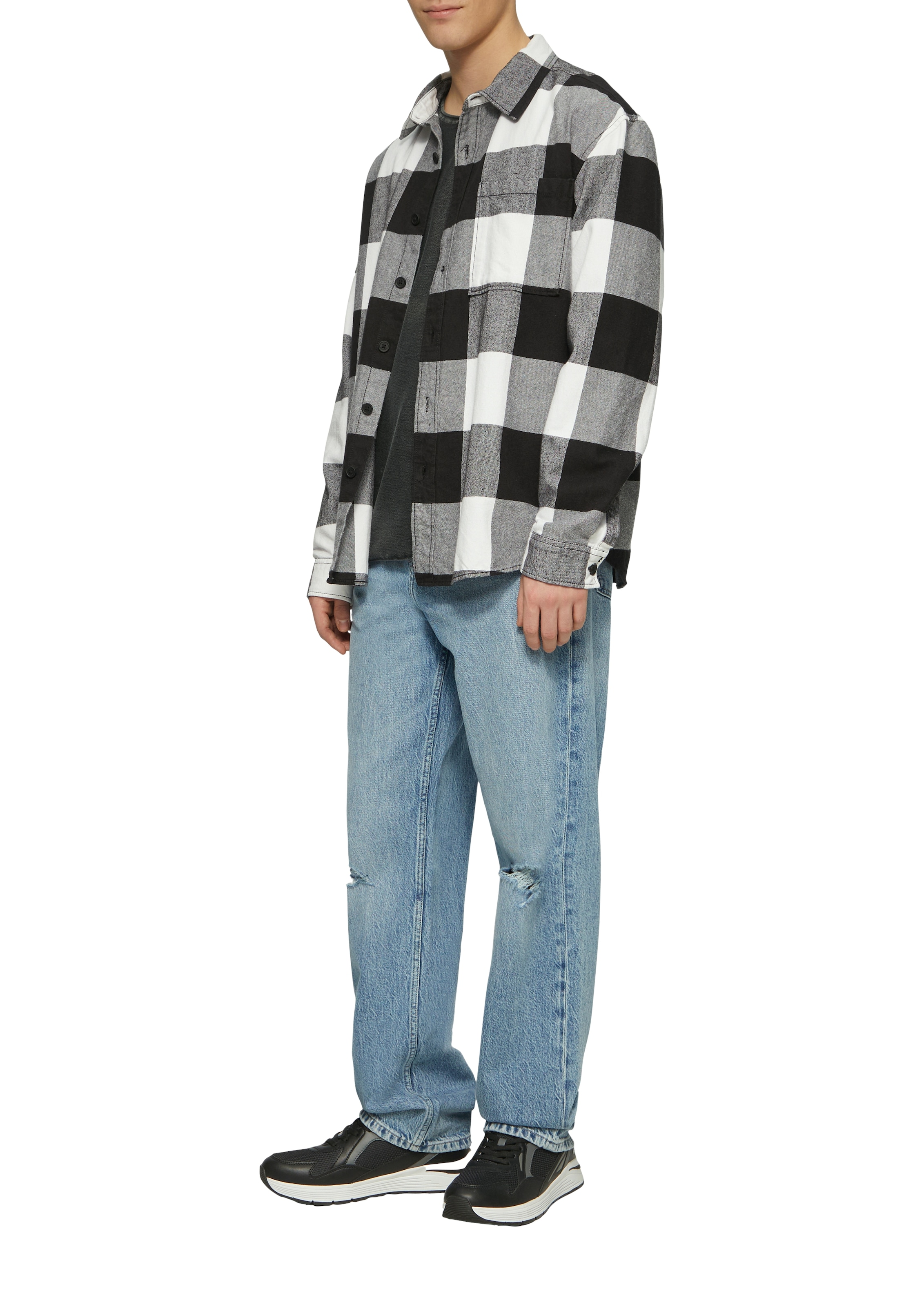 QS Strickpullover , mit Rollkante
