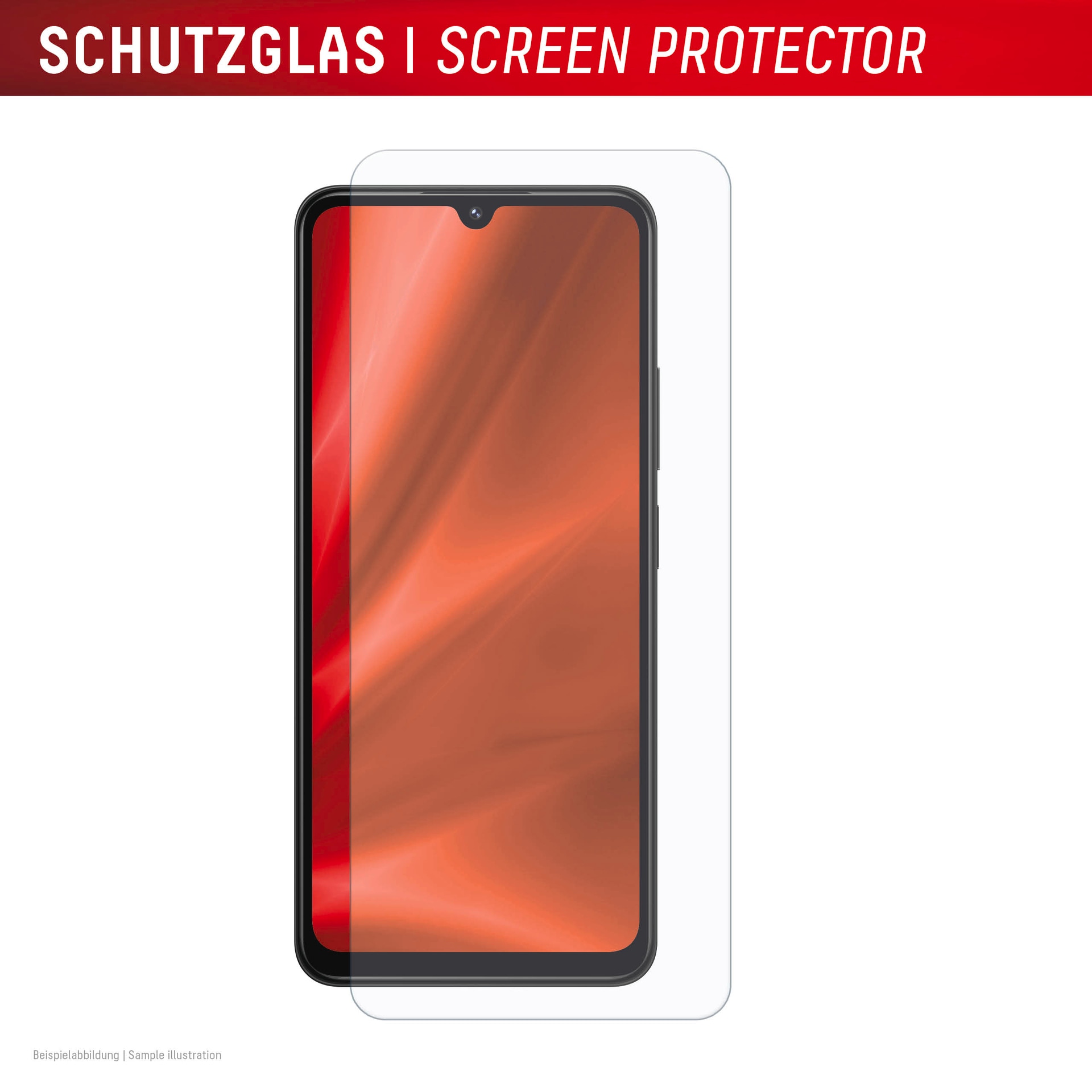 Displex Displayschutzglas »Smart Glass Screen Protector« für Xiaomi Redmi 15C Displayschutzfolie, Schutzfolie, Bildschirmschutz, kratz- & stossfest