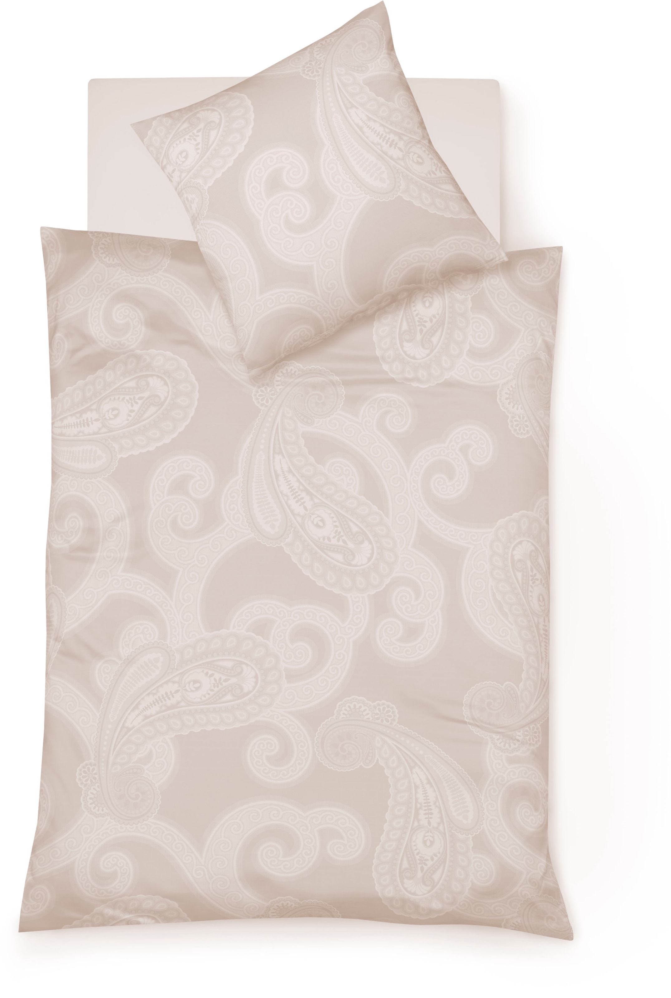 Image of fleuresse Bettwäsche "Lech 4312" 2 Stk. Jacquard Flanell, Baumwolle, in Gr. 135x200, 155x220, 200x200cm