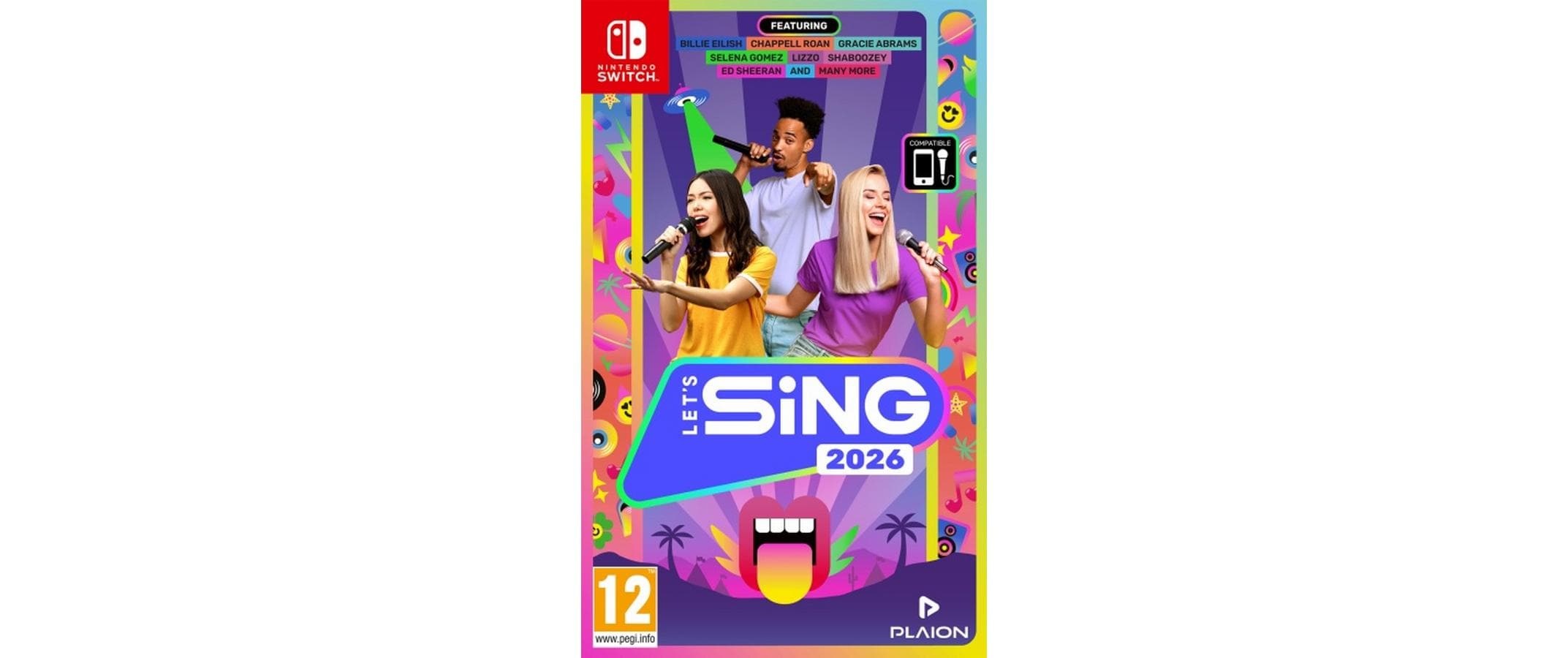 Image of Spielesoftware "GAME Lets Sing 2026 für Switch International Version" Nintendo Switch