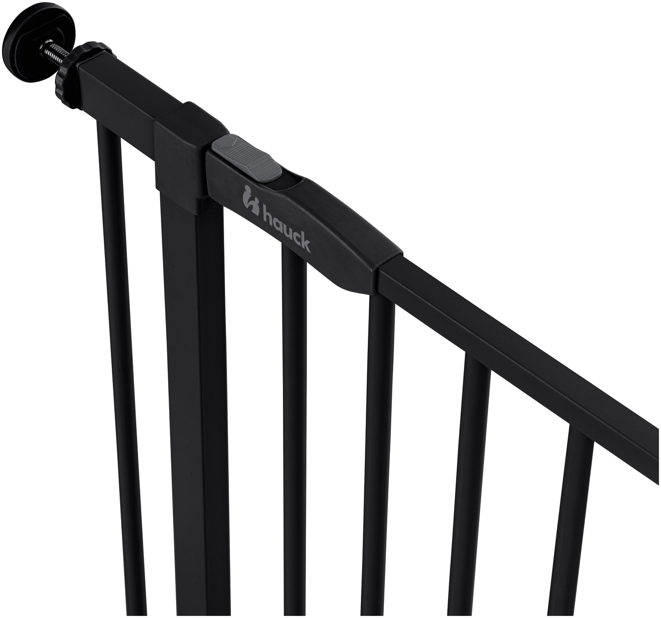 Hauck Türschutzgitter »Open N Stop 2, Black« auch als Treppenschutzgitter verwendbar; 75-80; erweiterbar