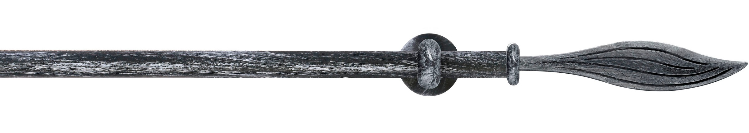 GARESA Gardinenstange »ESPERANCA« Ø 16 mm 1 läufig-läufig Wunschmasslänge rustikale Vorhanggarnitur, verlängerbar, Eisen, mit Ringe